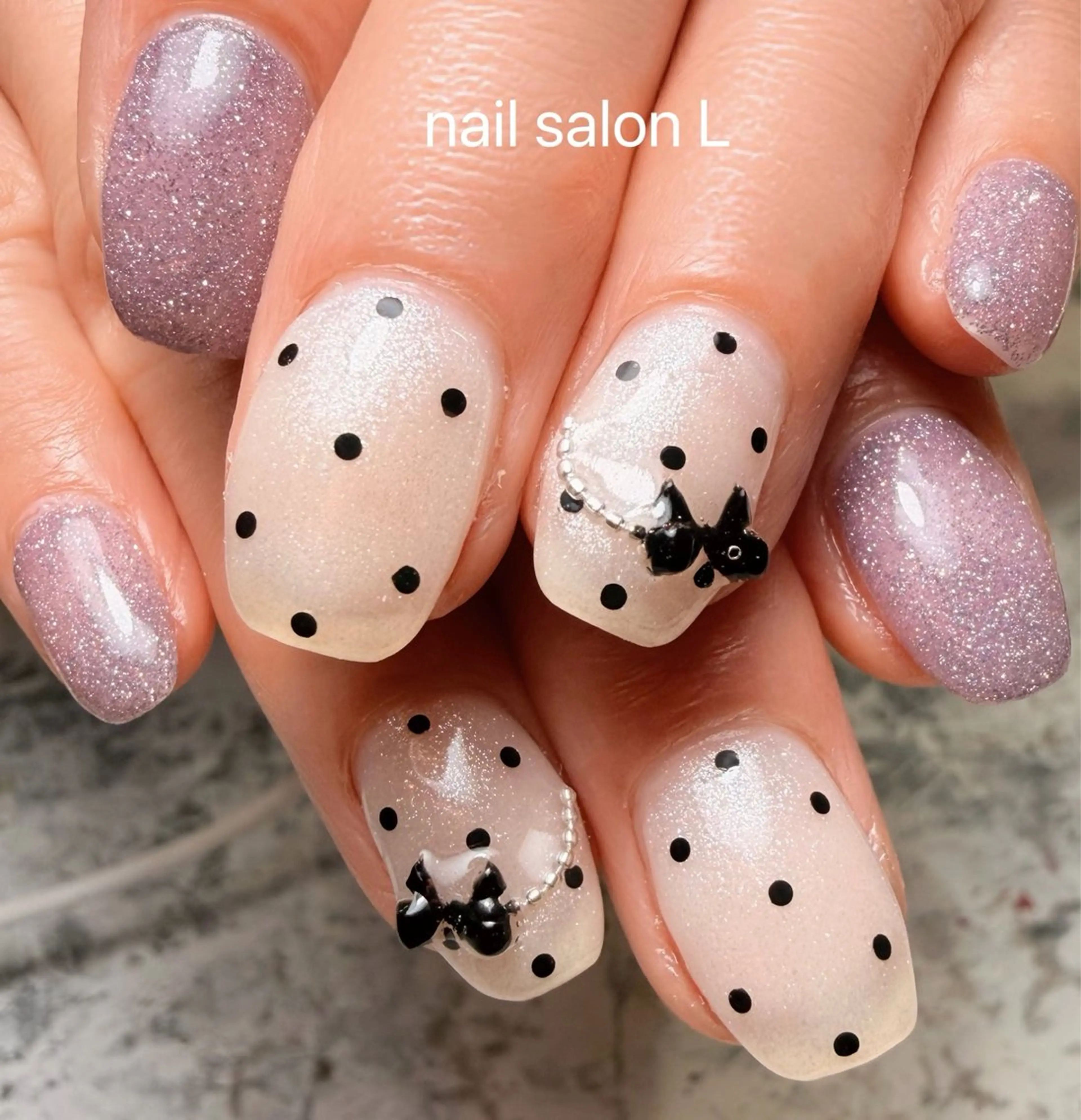 ネイル ハンドネイル 吉川市 ネイルサロンLのネイルデザイン