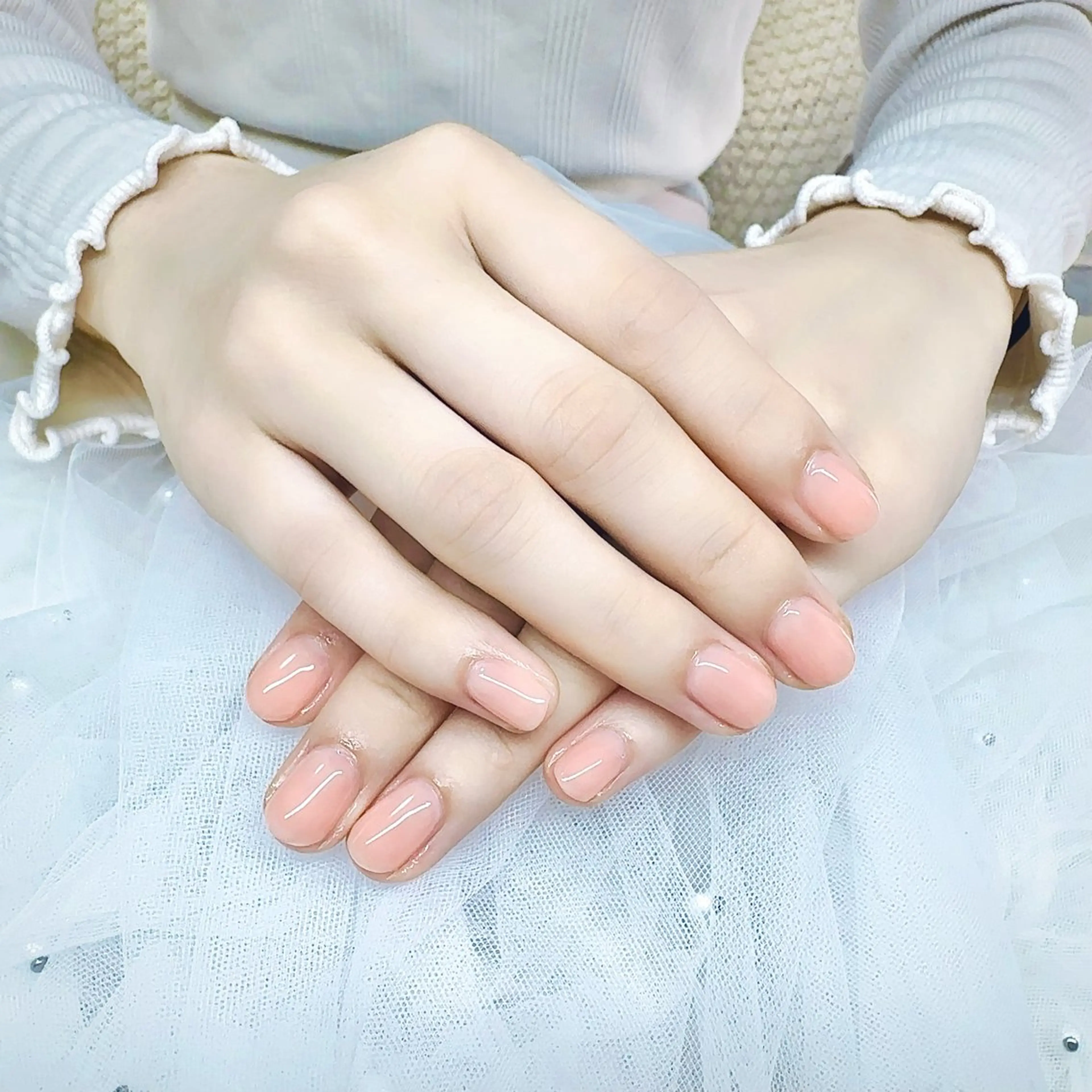 ネイル ワンカラーネイル LOA.NAIL 本八幡店💞Kyouのネイルデザイン