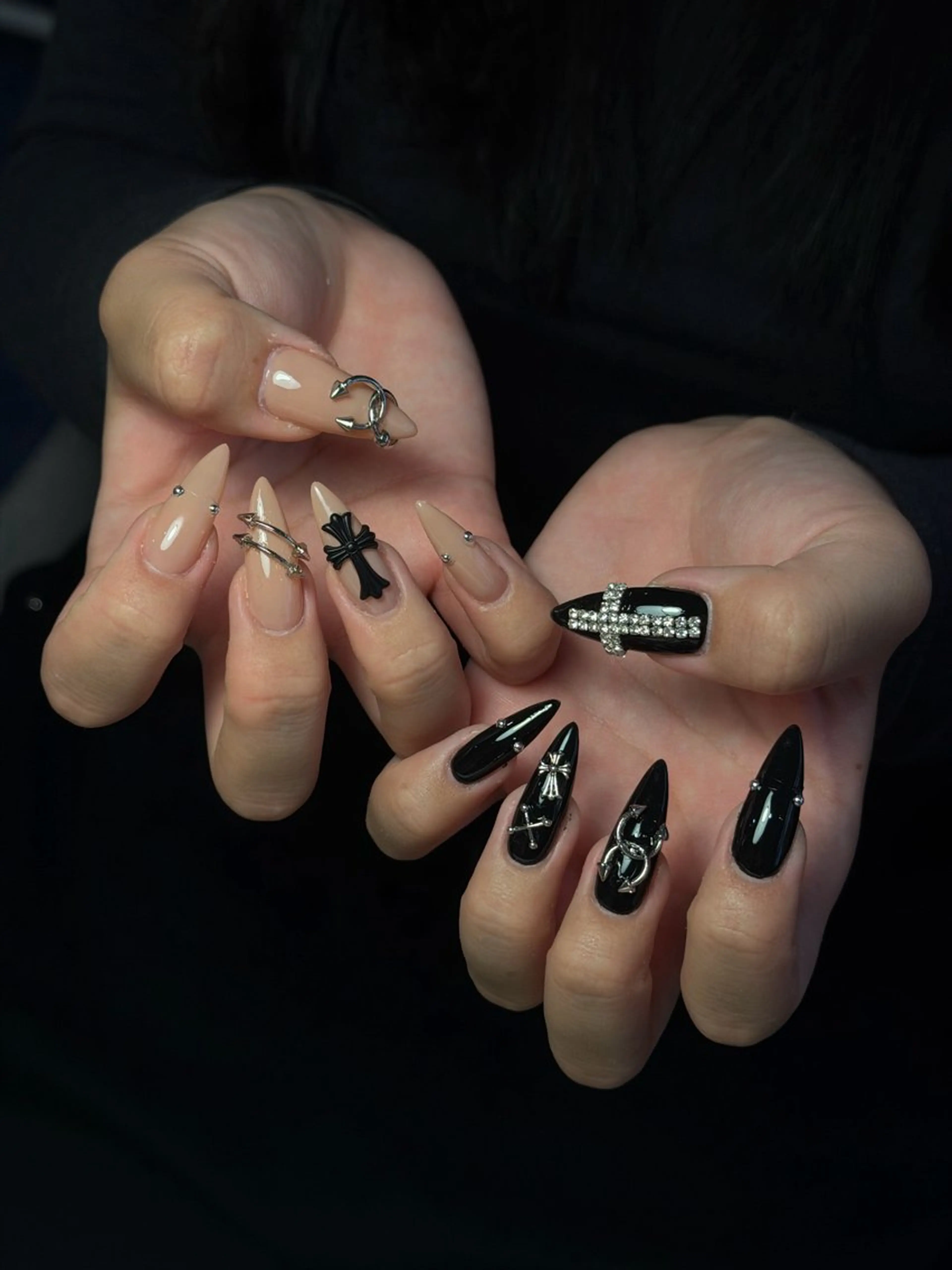 ネイル 韓国ネイル シンプルネイル ワンホンネイル ハンドネイル CoMo Nailのネイルデザイン