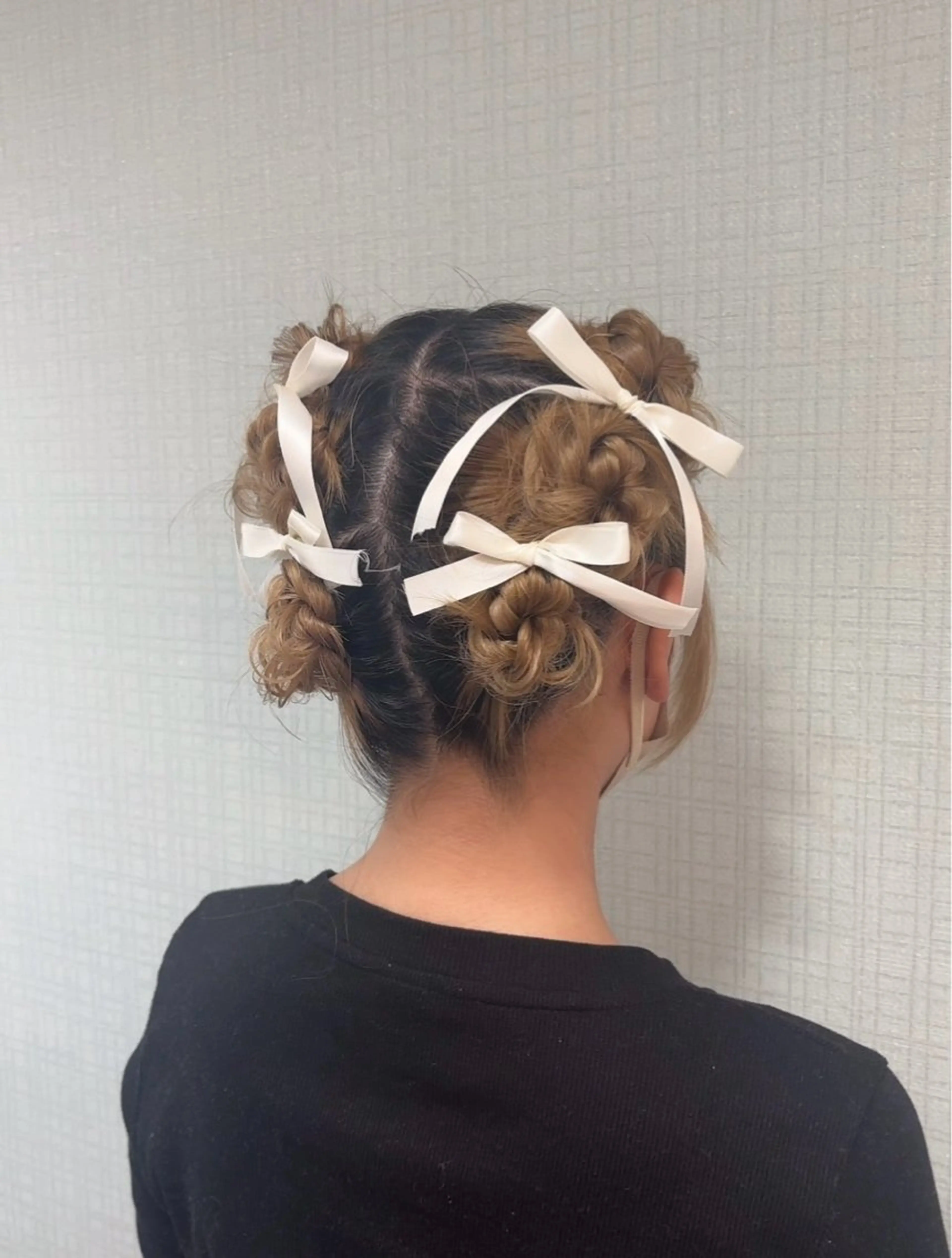 ミディアム ヘアアレンジ ココシャル miranoのヘアスタイル