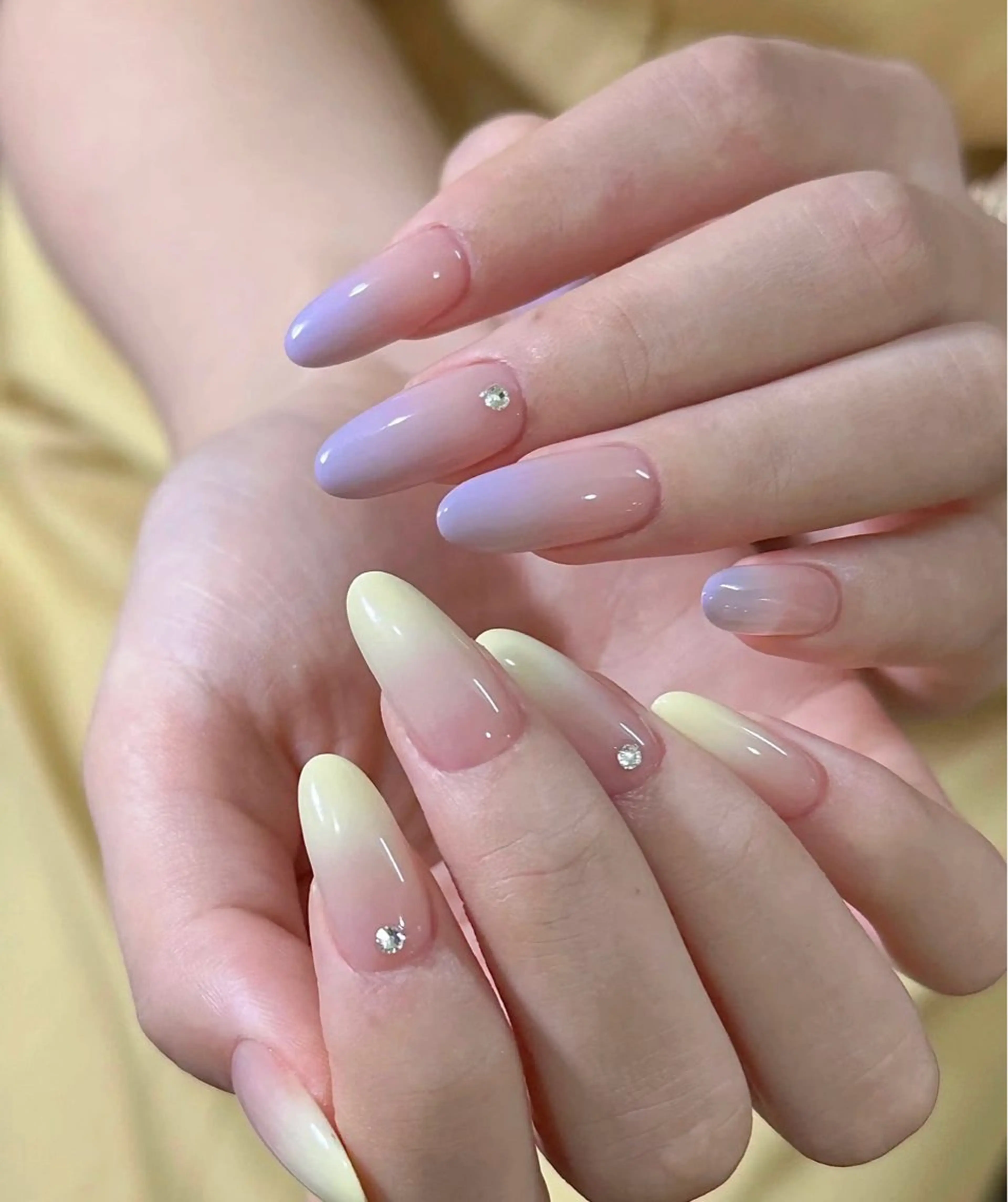 ネイル グラデーション BabyYouMi nailのネイルデザイン
