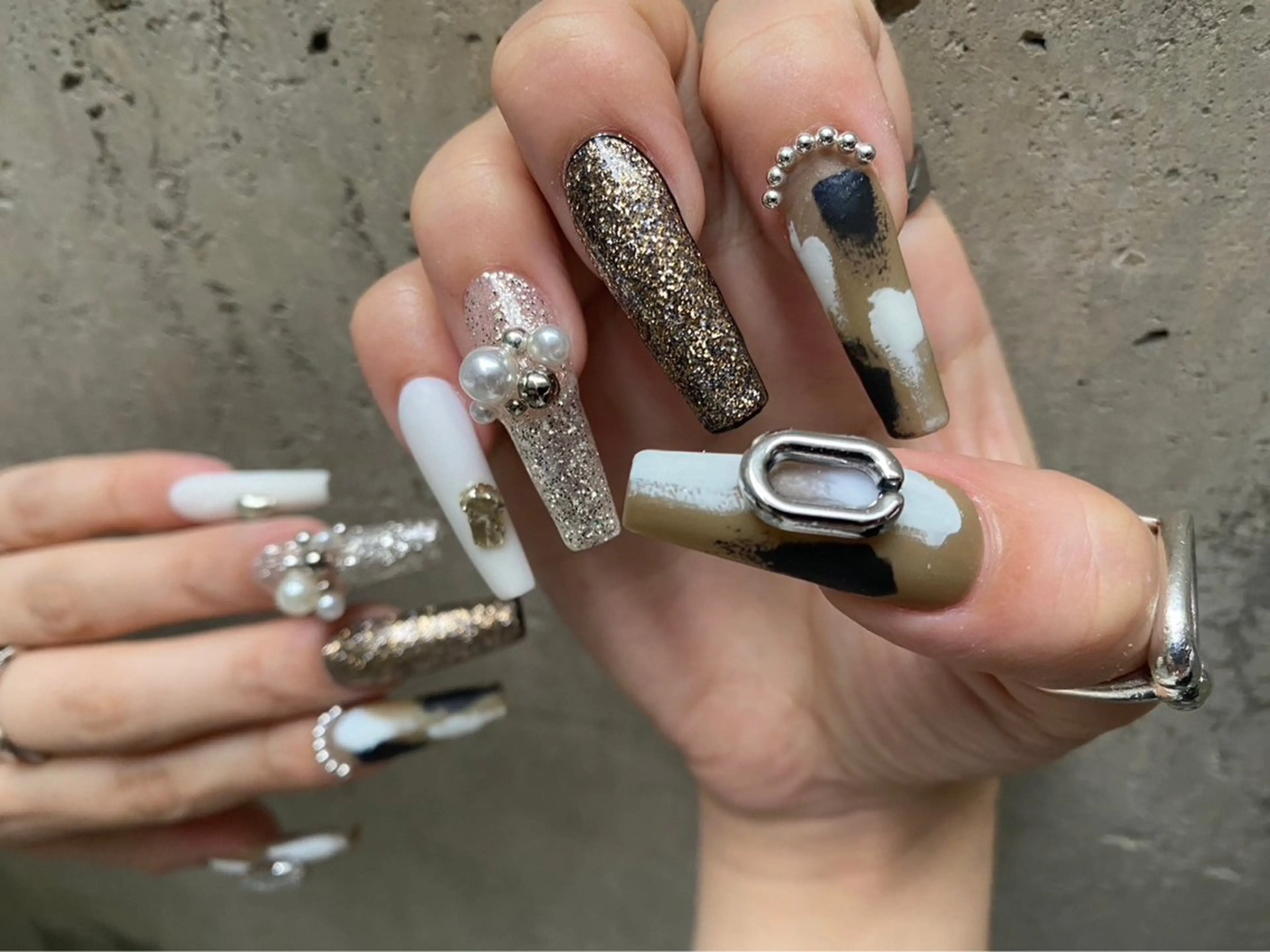 ネイル ハンドネイル 山本joieange 心斎橋店のマツエク・マツパデザイン