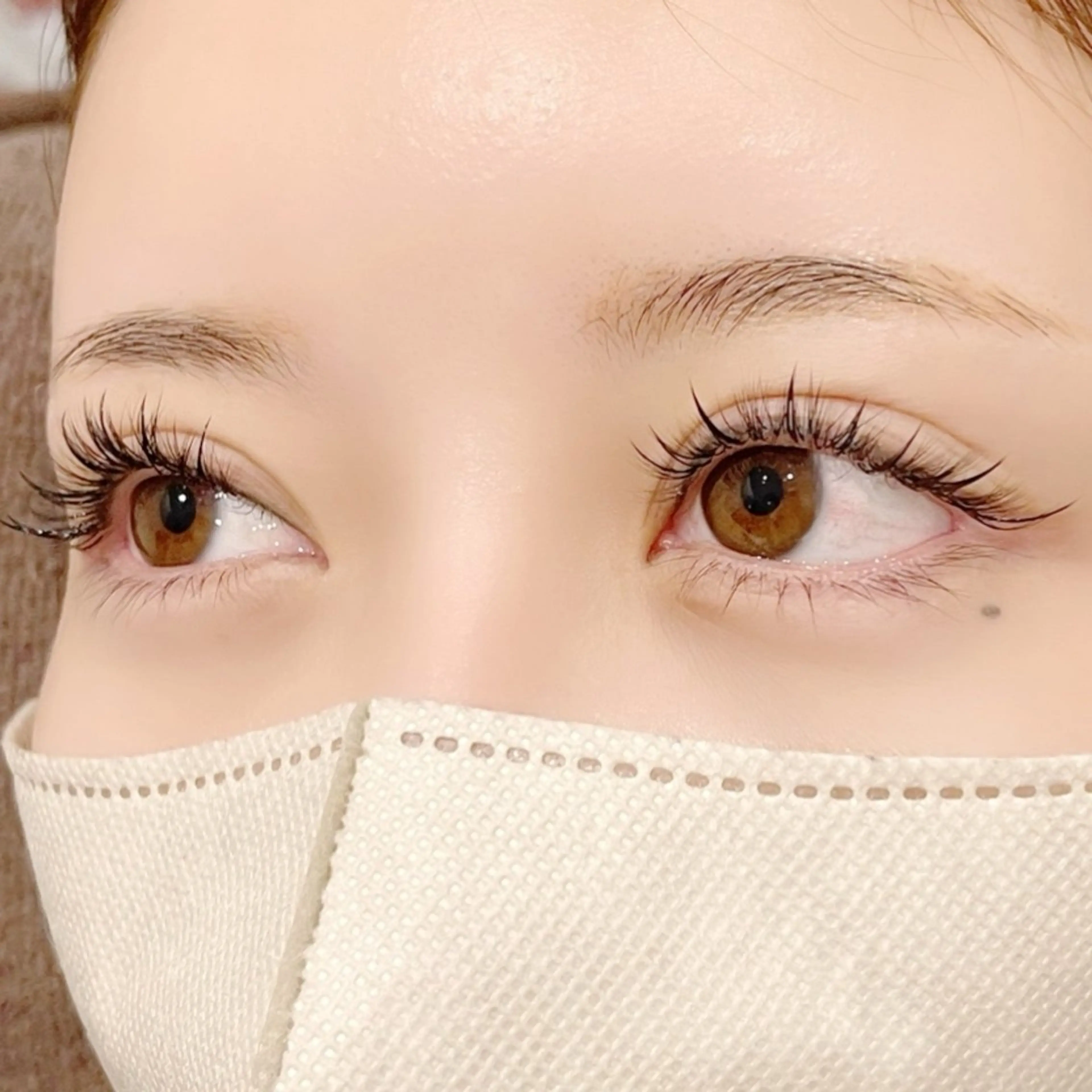 マツエク・マツパ フラットラッシュ ボリュームラッシュ ワンホンマツエク EYE405 fukuyamaのマツエク・マツパデザイン