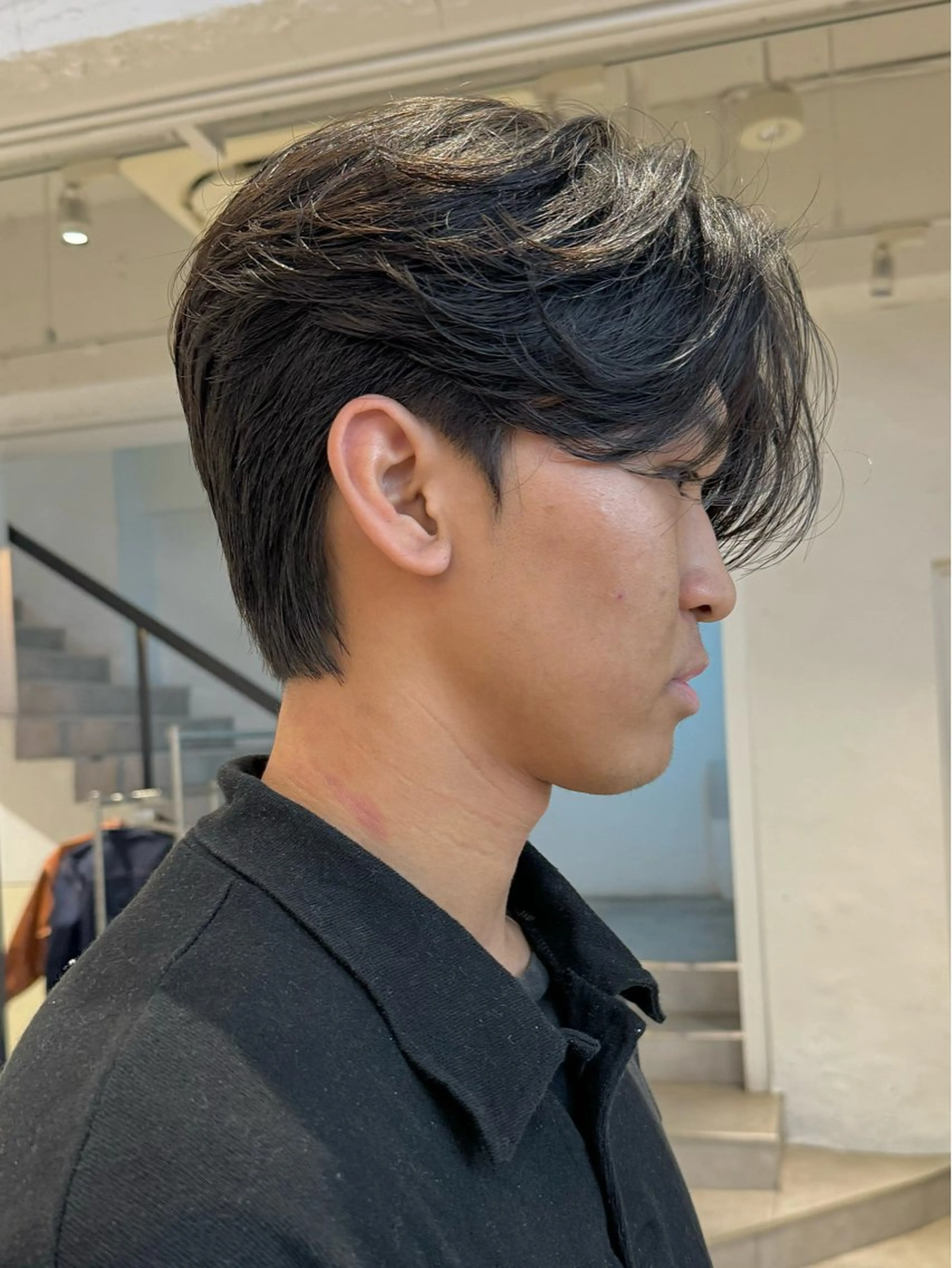 パーマ メンズ カット パーマ 🇰🇷カルマパーマ kaito🇰🇷のヘアスタイル