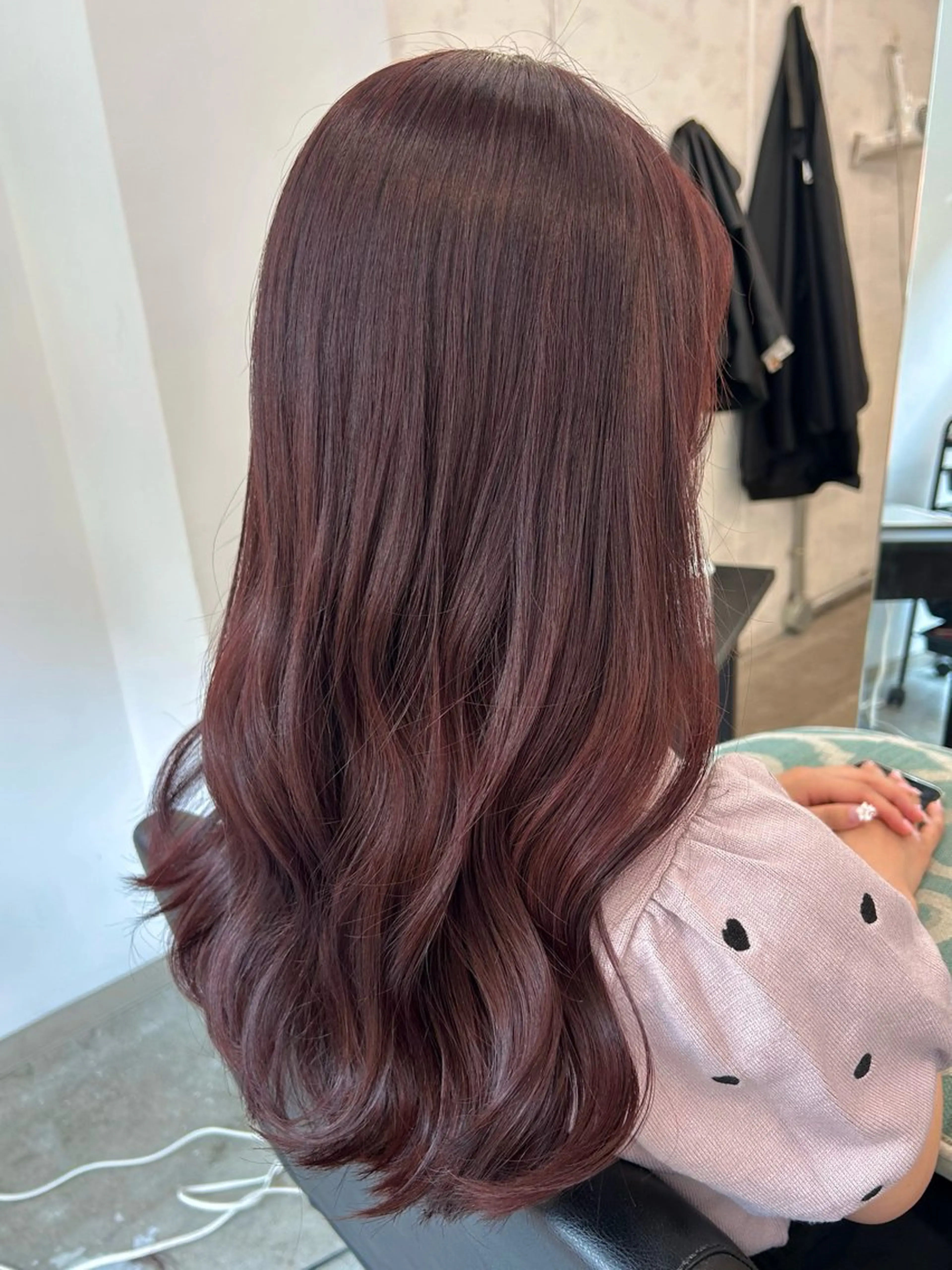 ロング 透明感カラー・ 髪質改善🩵イケダのヘアスタイル