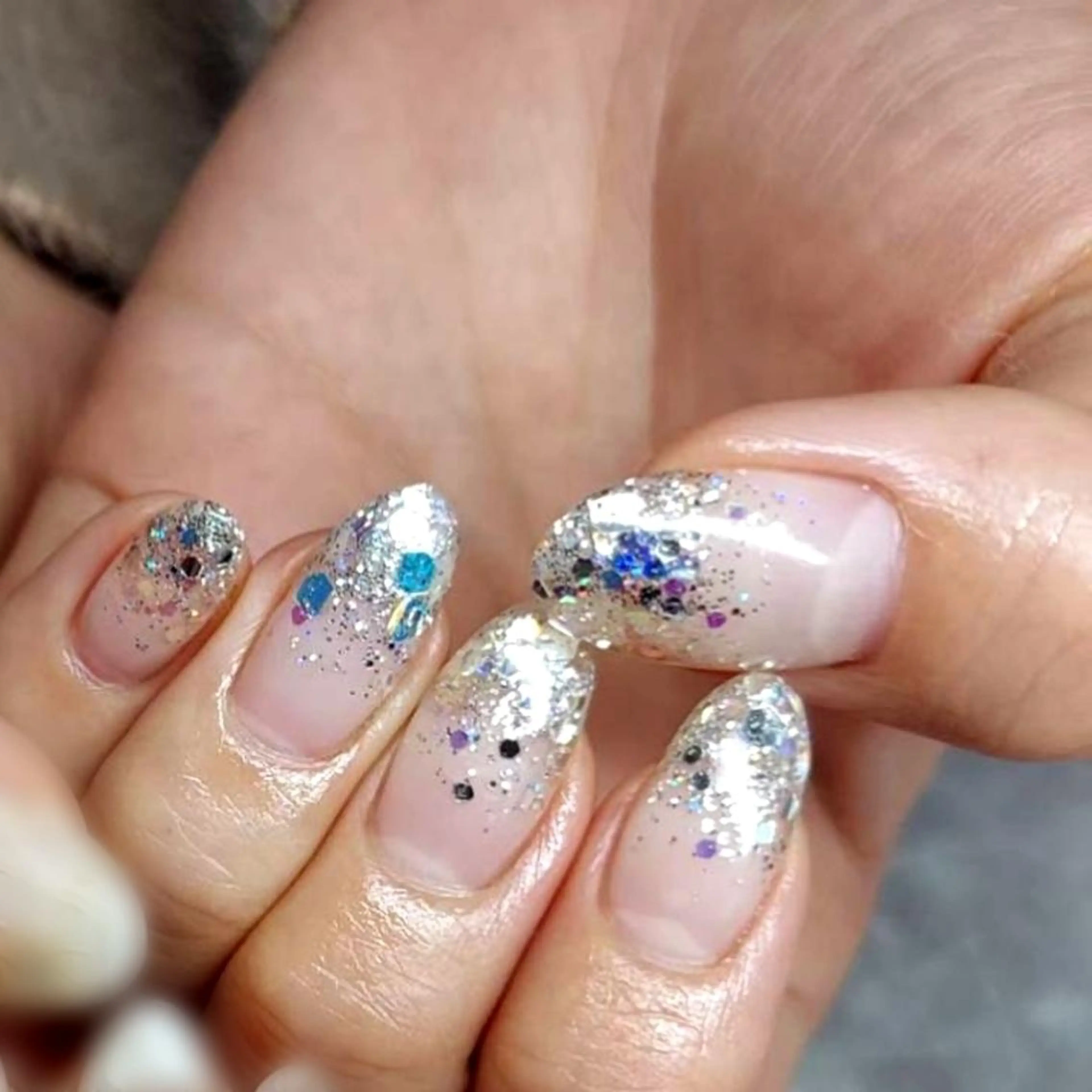 ネイル フラワーネイル マグネットネイル ミラーネイル ニュアンスネイル 栗東駅 徒歩10分 ネイルサロン ディアのネイルデザイン