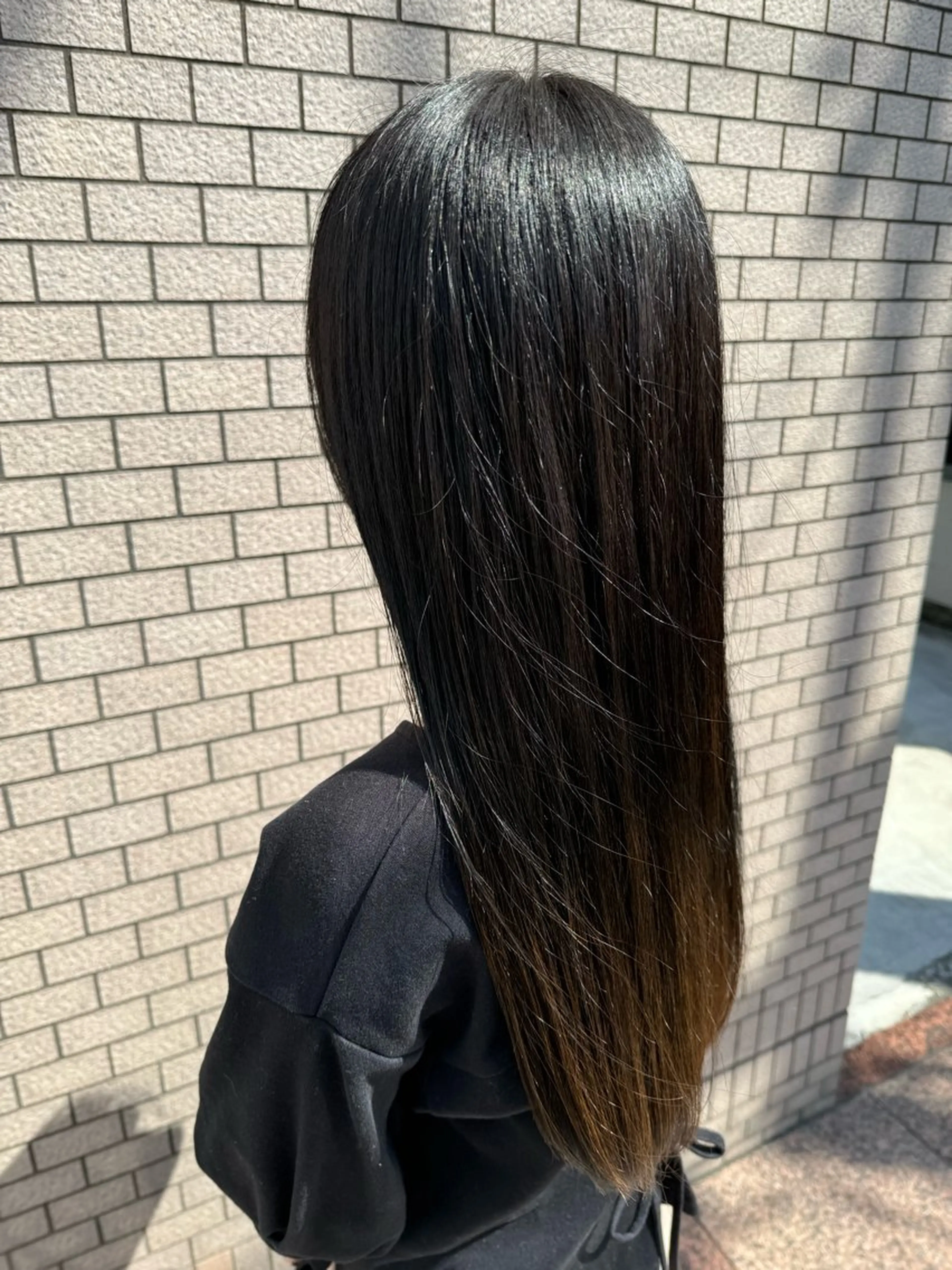 ロング ヘアカラー パーマ/ハイトーン /吉田眞のヘアスタイル