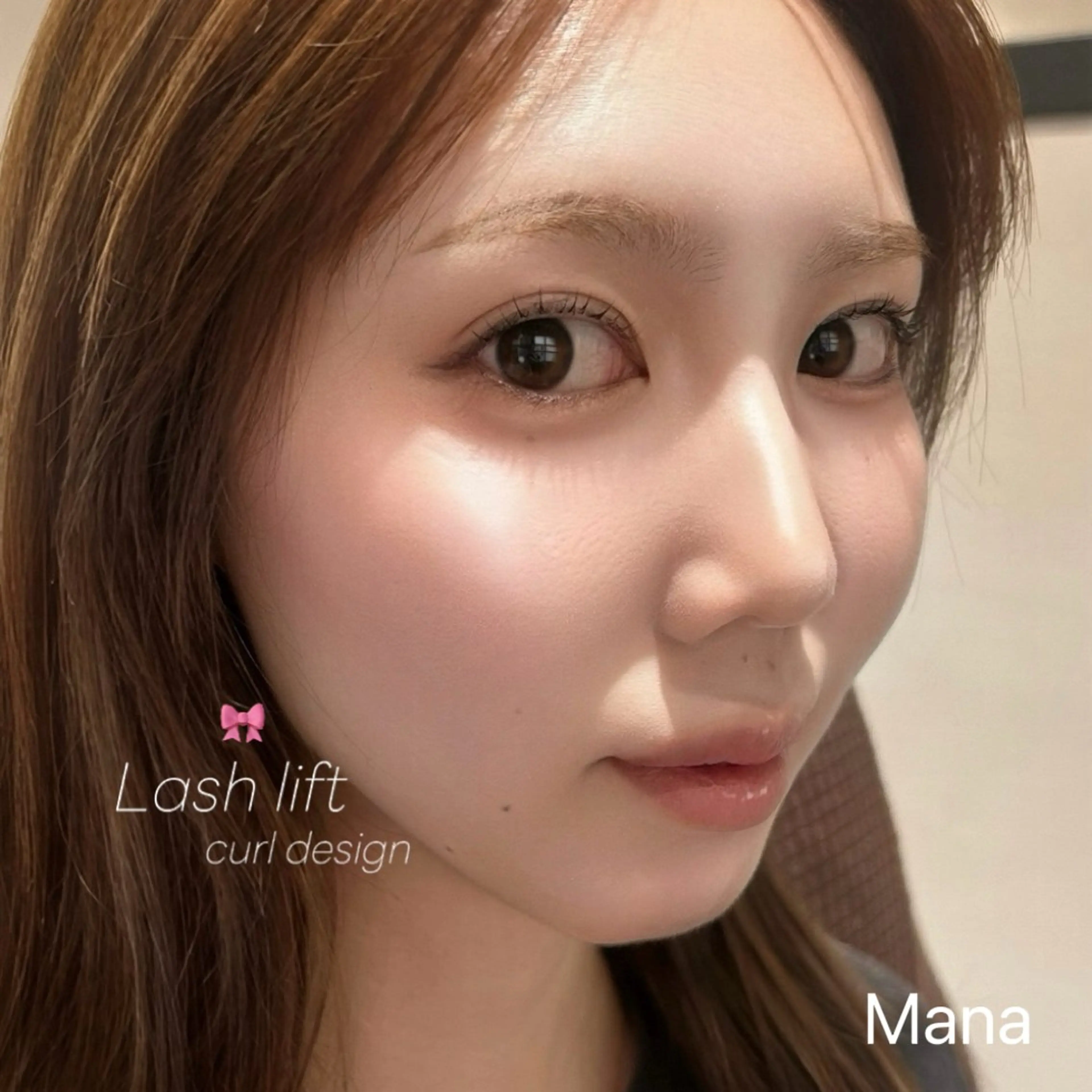 上まつ毛パーマ練習モデル🤍の写真