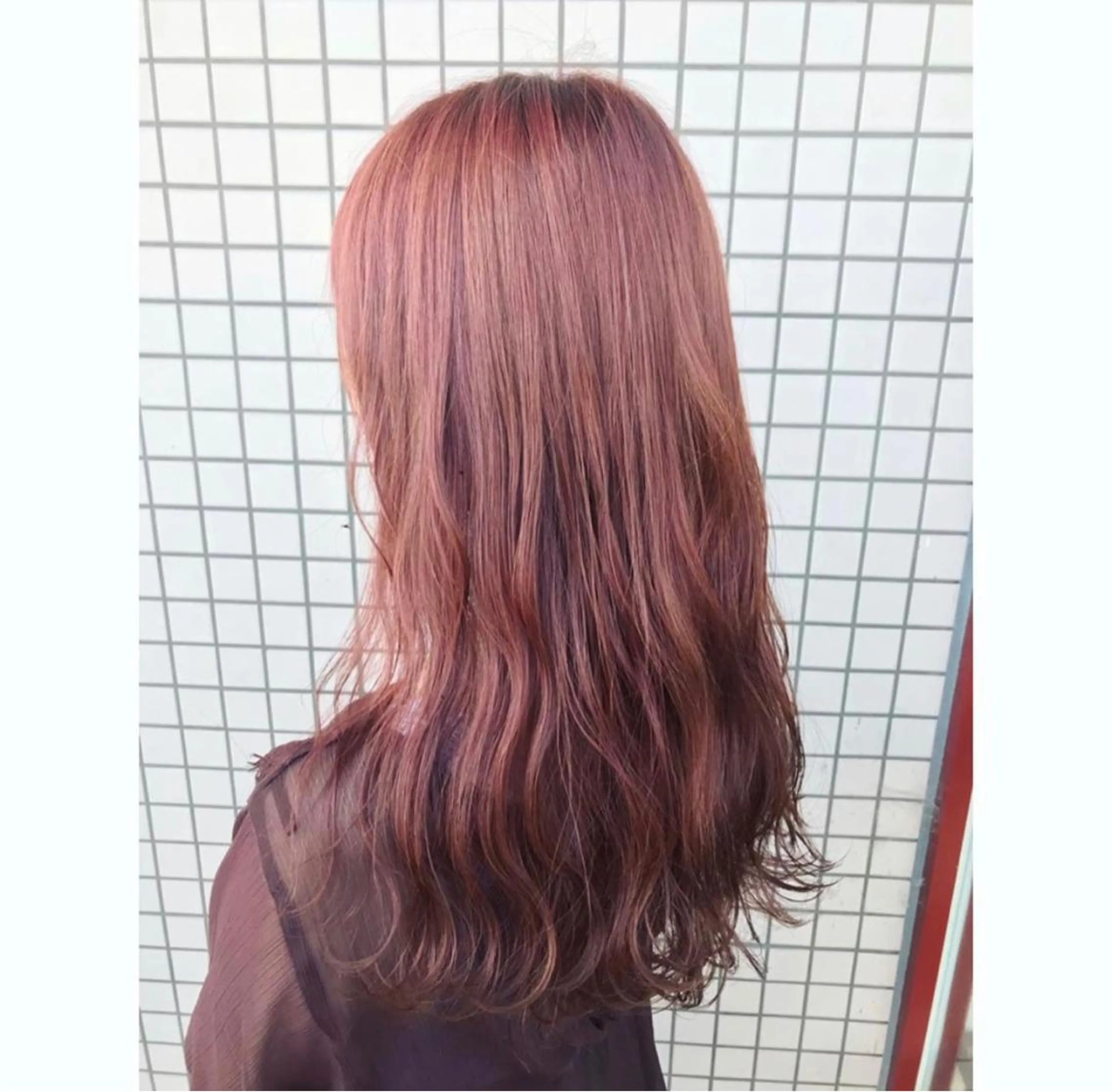 ロング カラー ヘアカラー 松村 未央のヘアスタイル