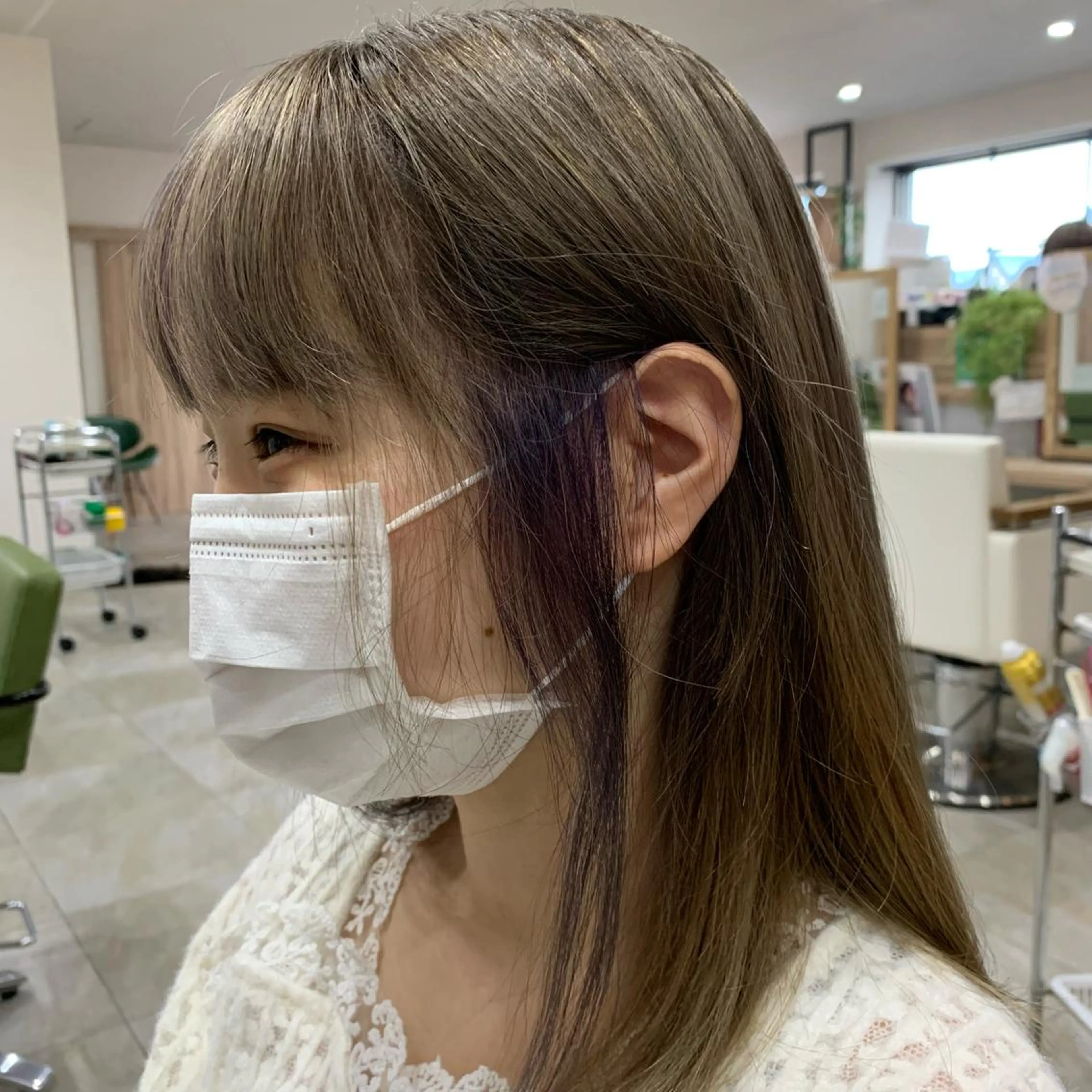 ロング カラー 布川 恭大のヘアスタイル