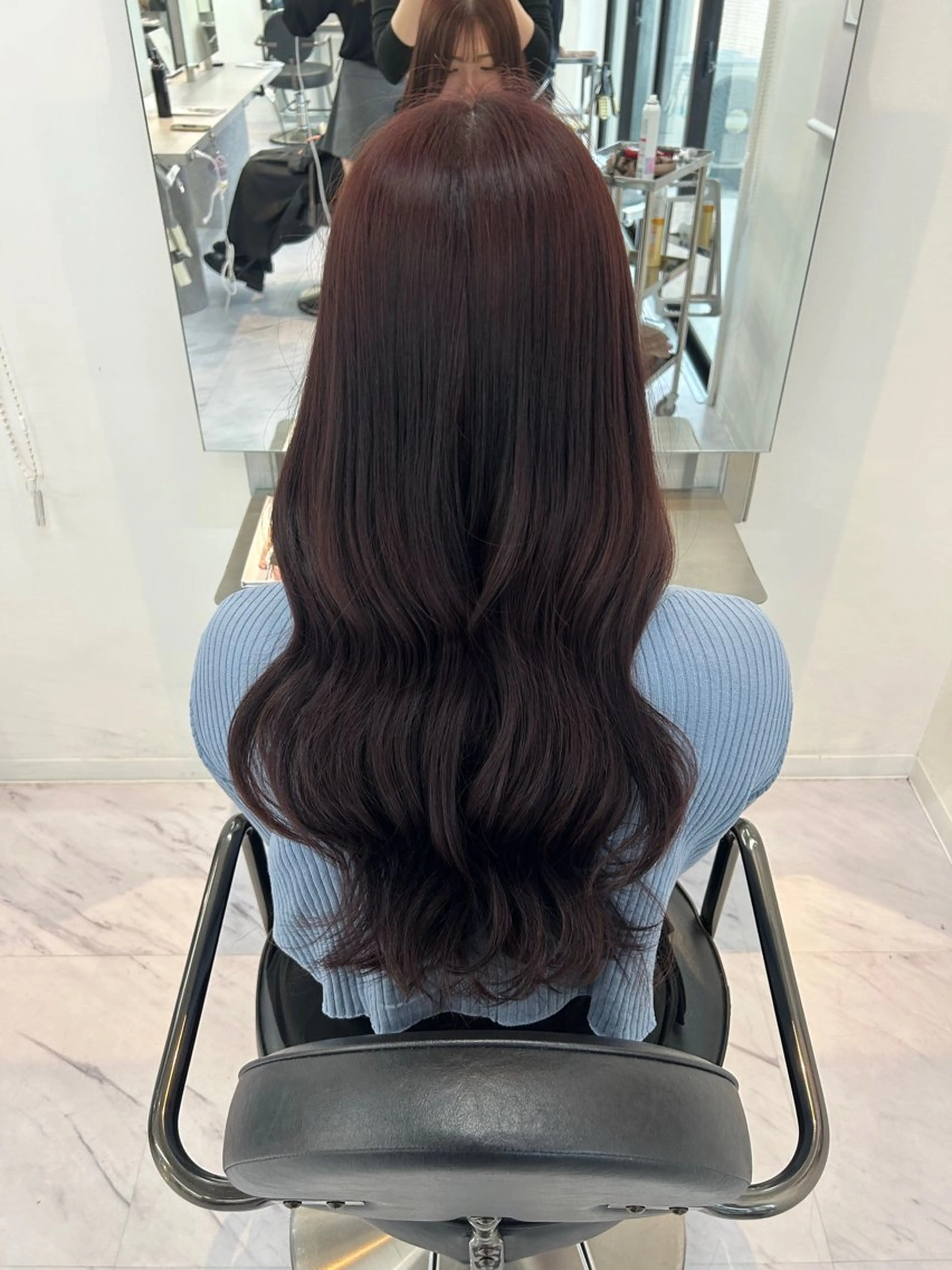 ロング カラー ブラウンカラー ラベンダーカラー ヘアカラー 【 ViVIE 】 とものその他イメージ