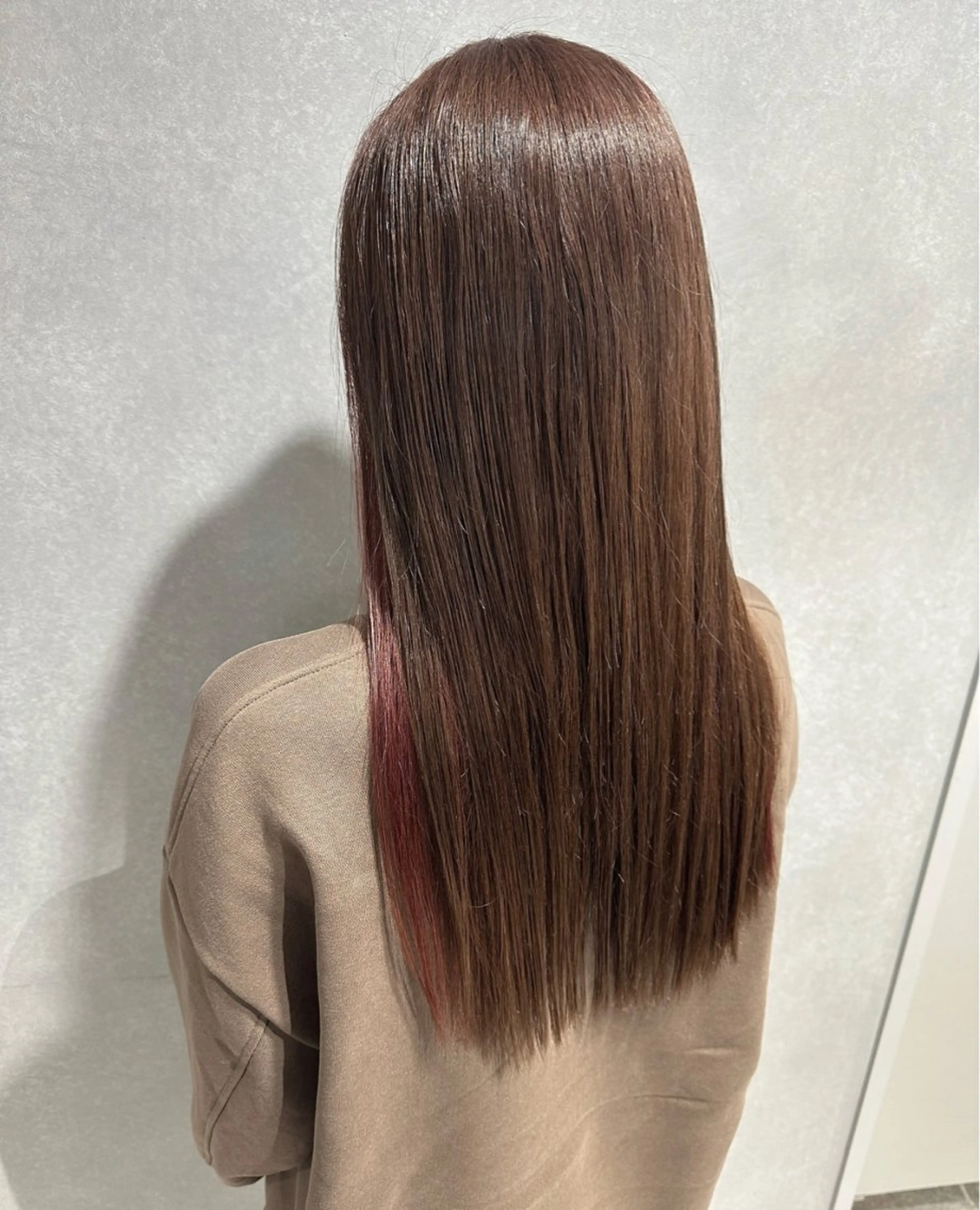 ロング カラー ヘアカラー 唐澤 千尋のヘアスタイル