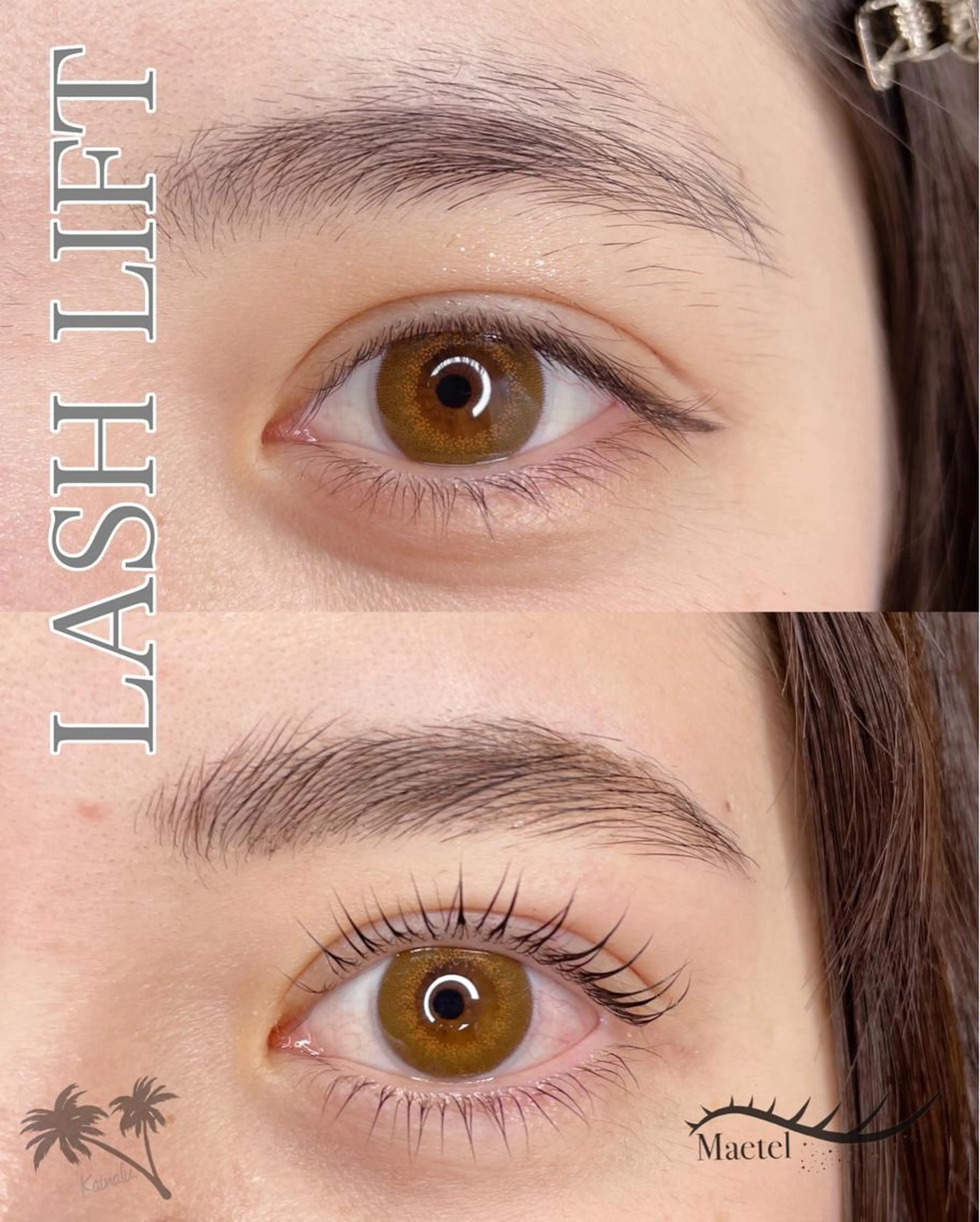 ラッシュリフト+ハリウッドブロウリフトの写真