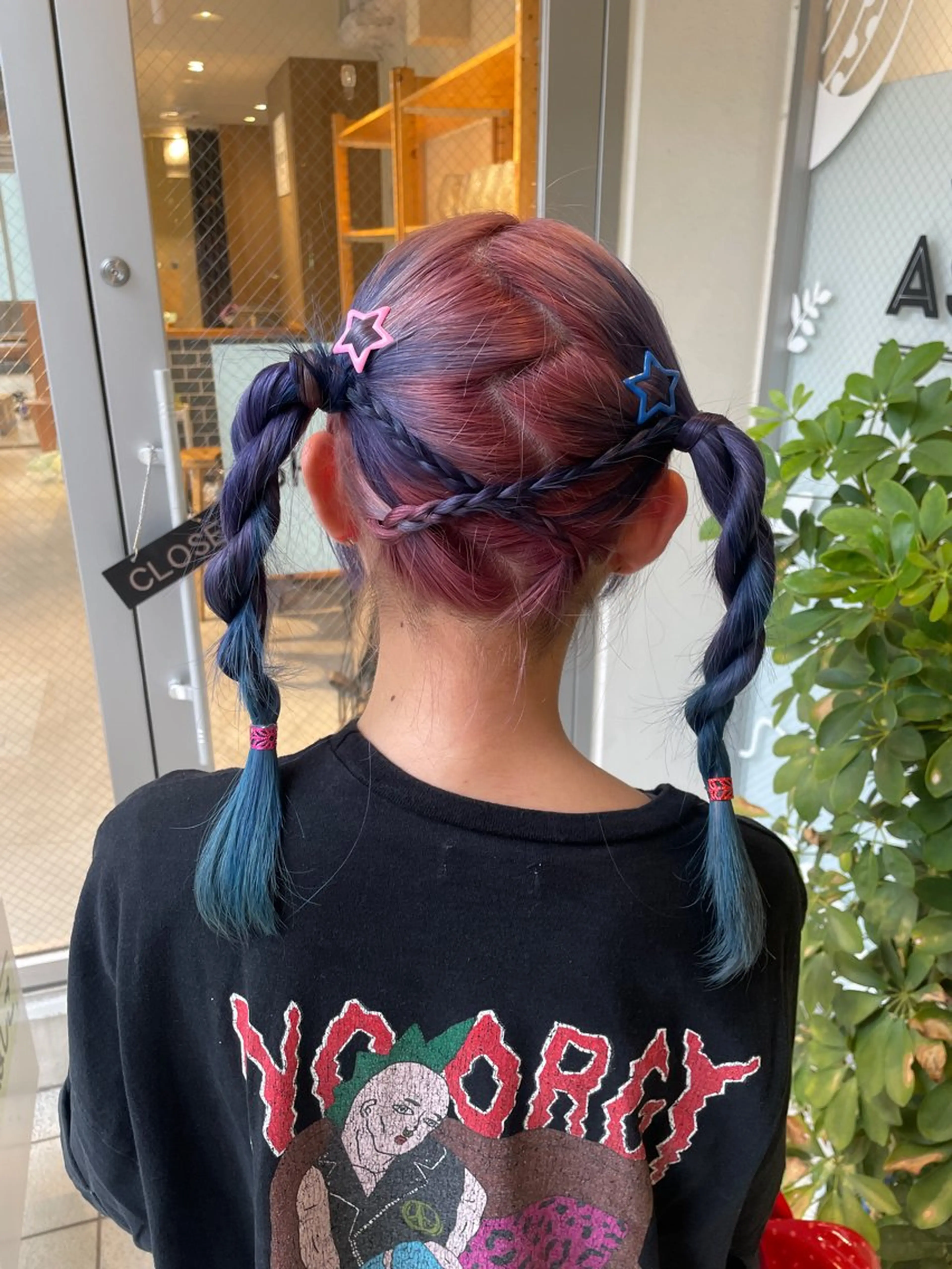 カラー ヘアアレンジ ヘアカラー デザインカラー/ ヘアアレンジ/りりかのヘアスタイル