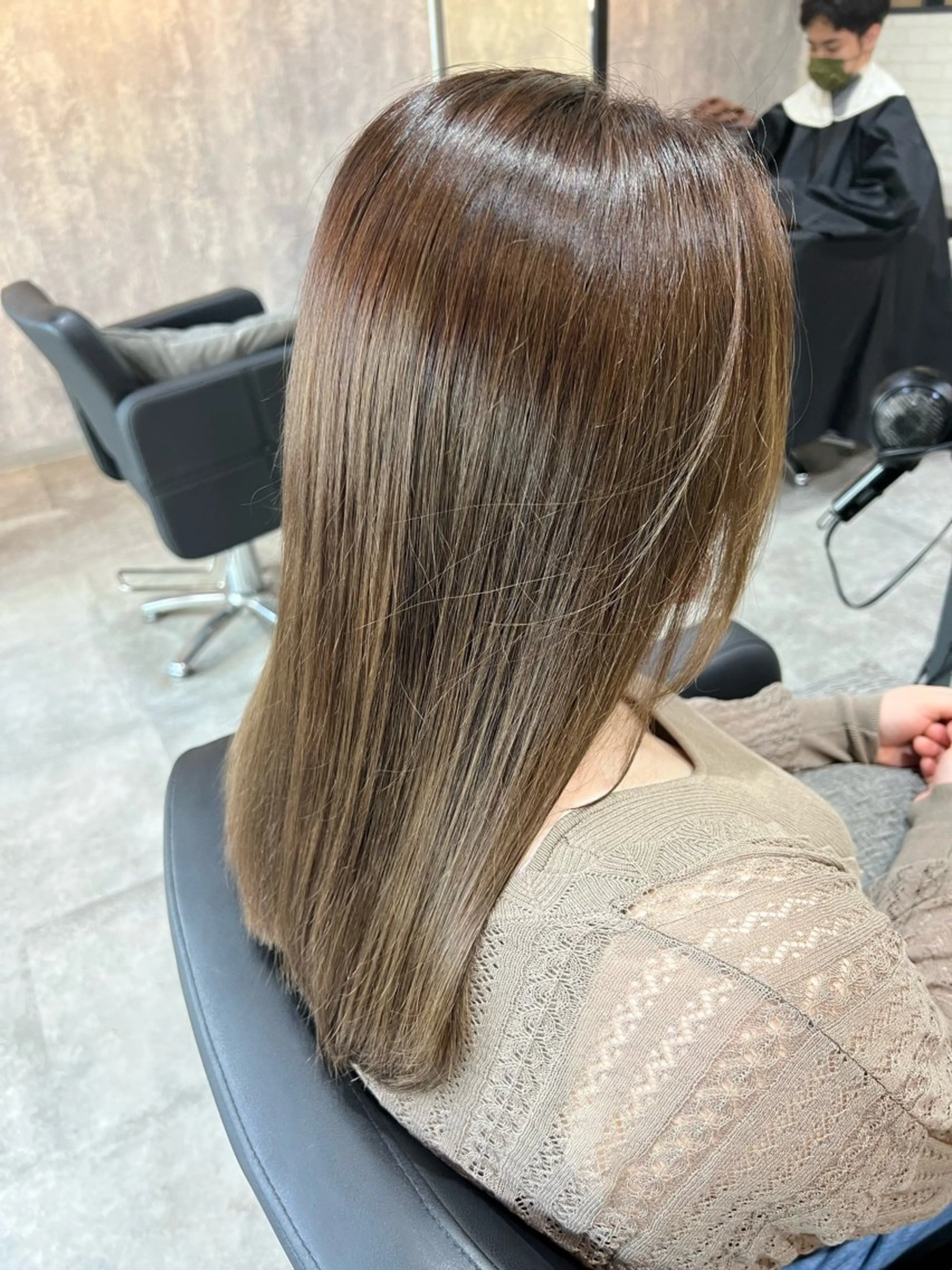 セミロング トップスタイリスト澤 奈緒美のヘアスタイル