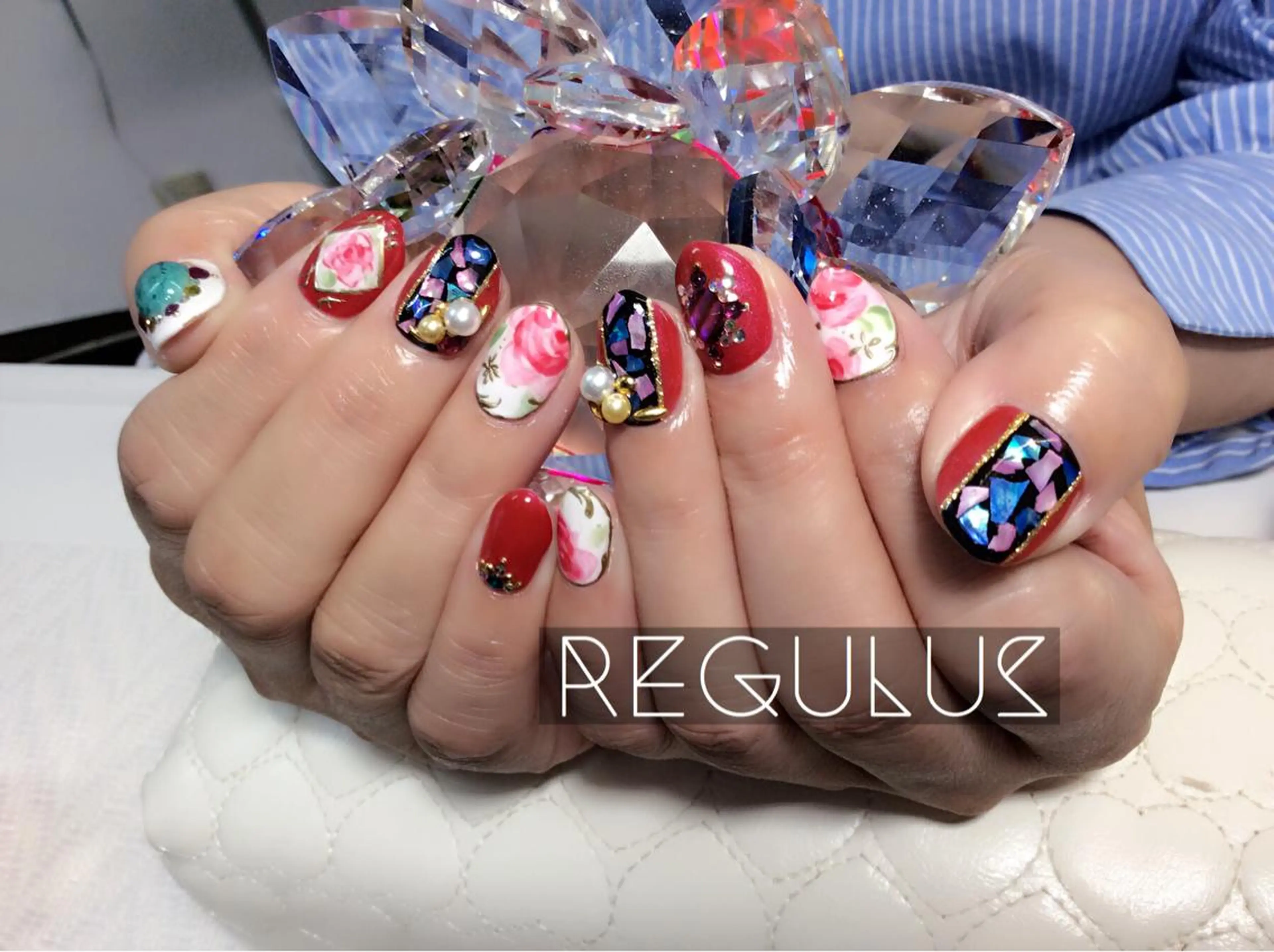 ネイル アートネイル 持ち込み Regulus 西川のネイルデザイン