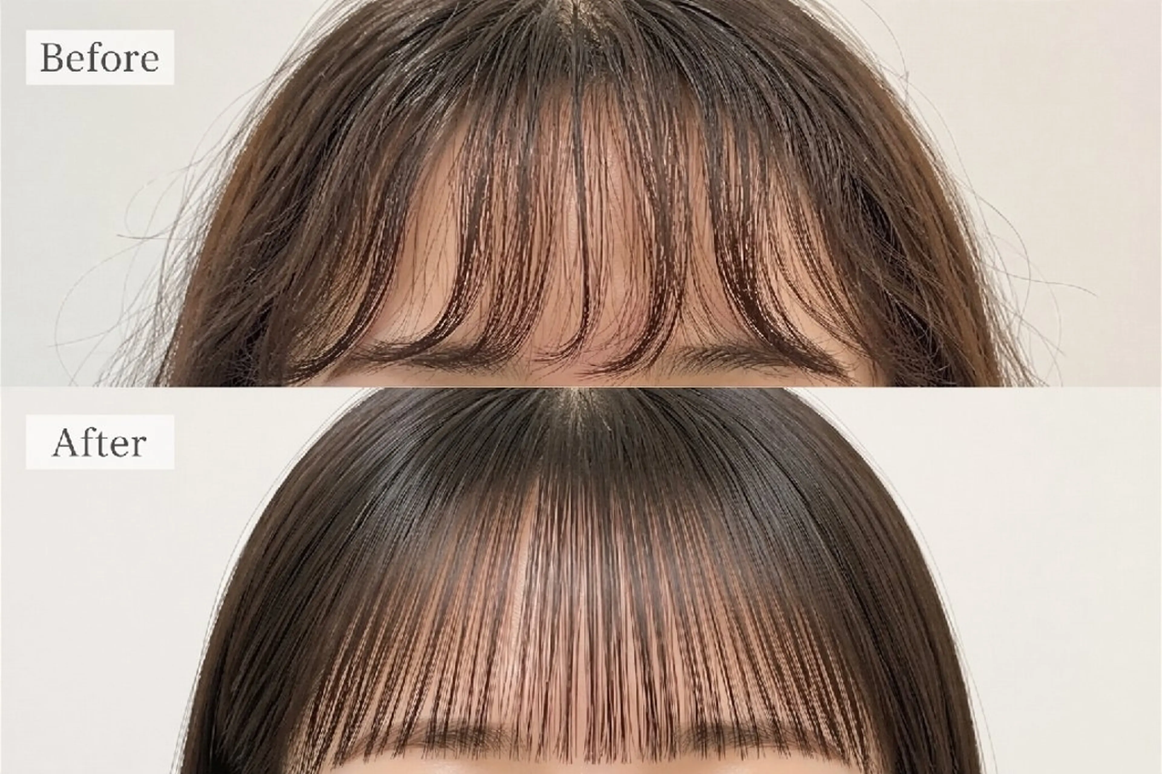 🌀 前髪ストレートパーマ 🌀 前髪ポイントストレートパーマ➕シャンプー＆トリートメントの写真