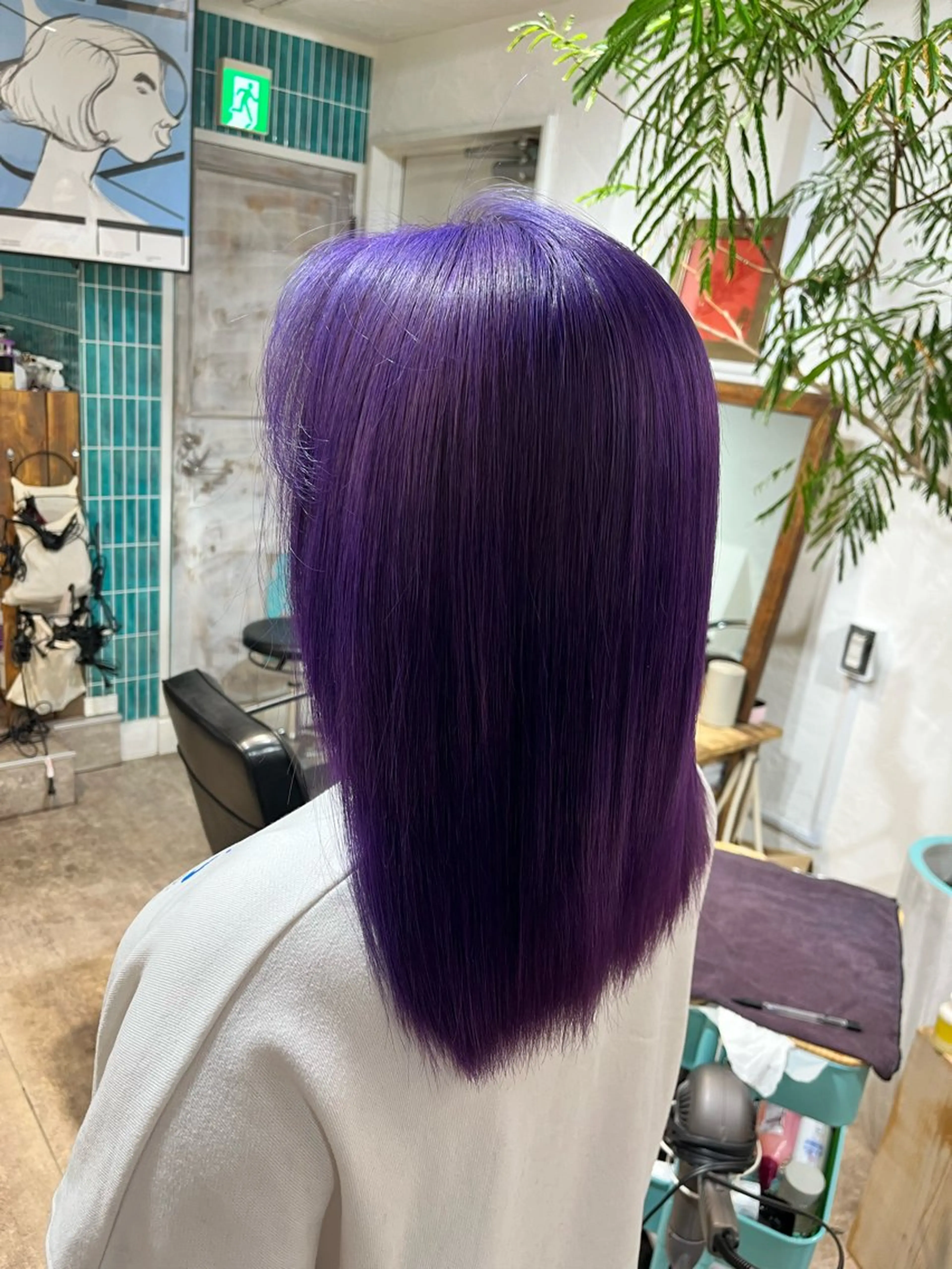 ミディアム カラー 新宿/髪質改善 艶カラー👶Renaのヘアスタイル