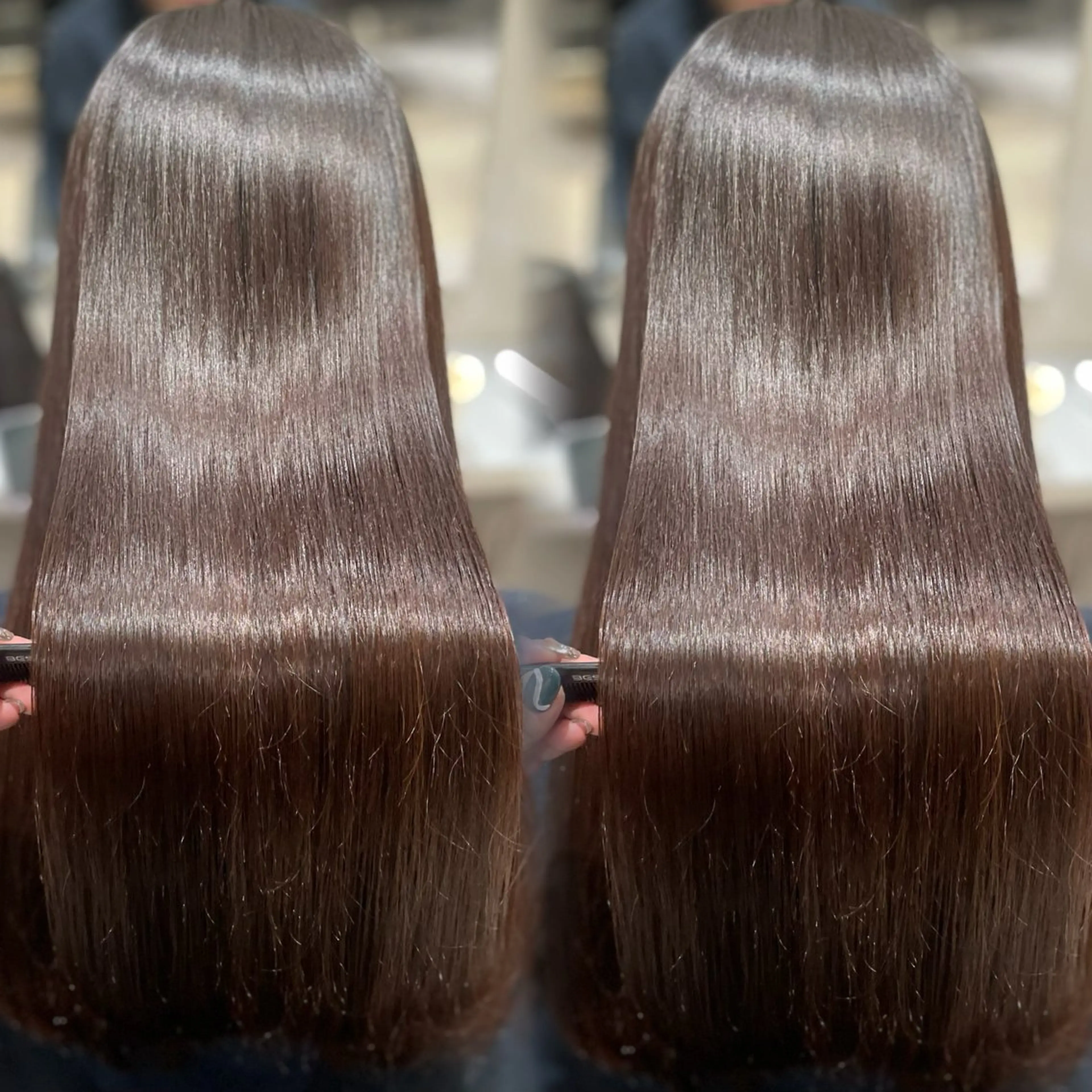 🌟人気No.3🌟カット➕ケアカラー➕5stepAujua超音波トリートメントの写真