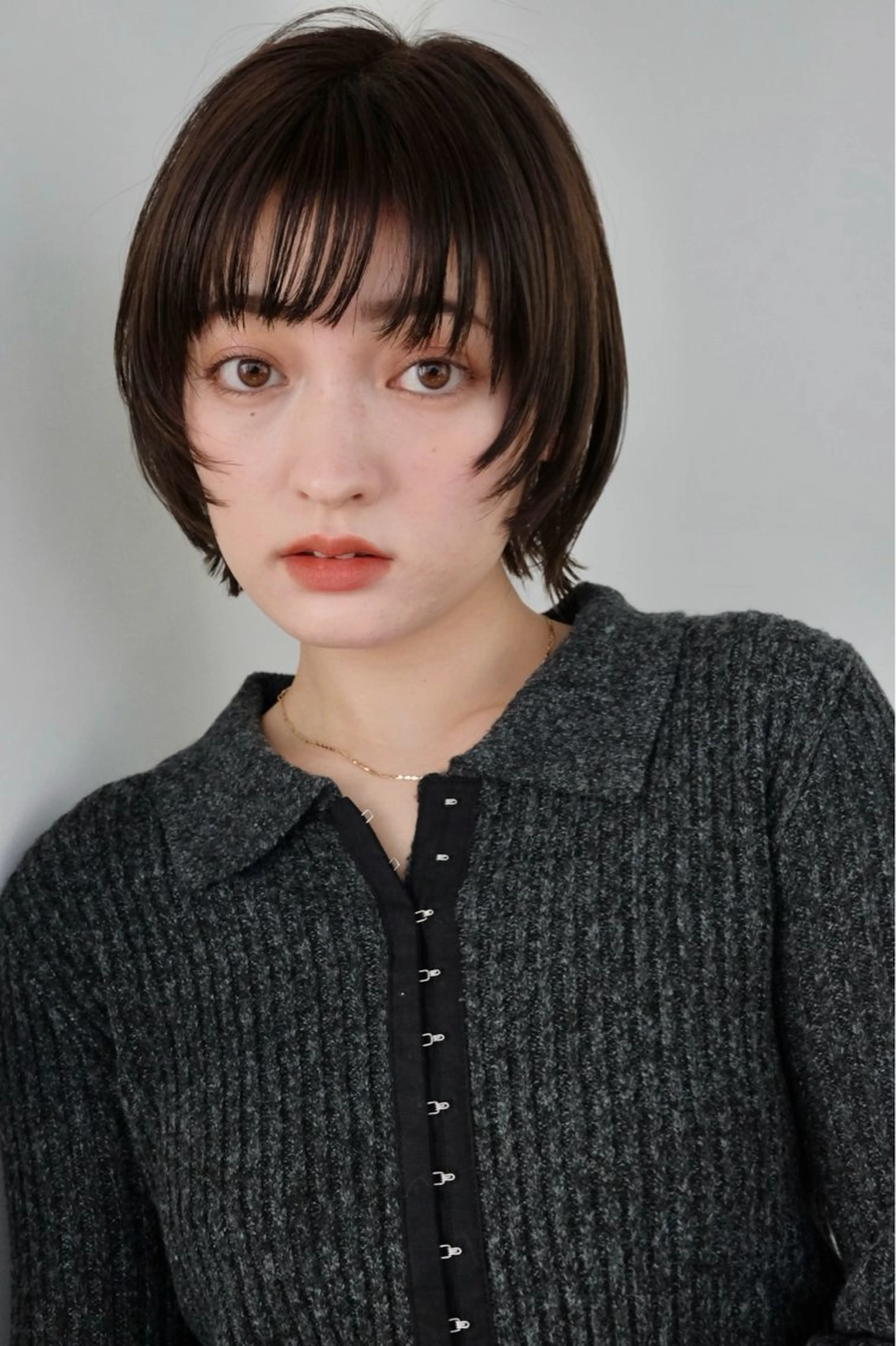 ミディアム カット ヘアカラー 透明感カラー/似合わ せカット/大島実加永のヘアスタイル