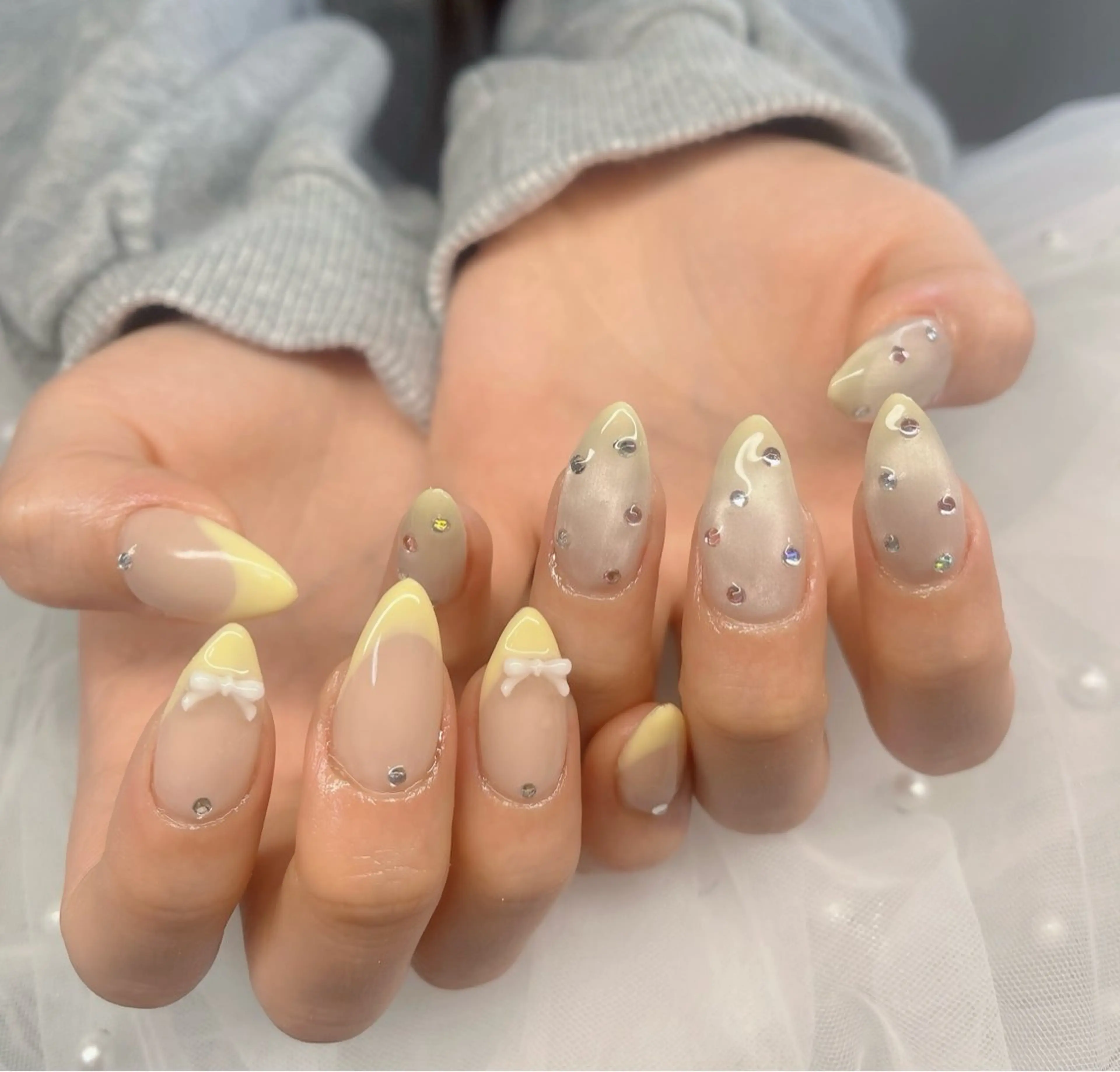 ネイル ハイネイル 自宅サロンのネイルデザイン