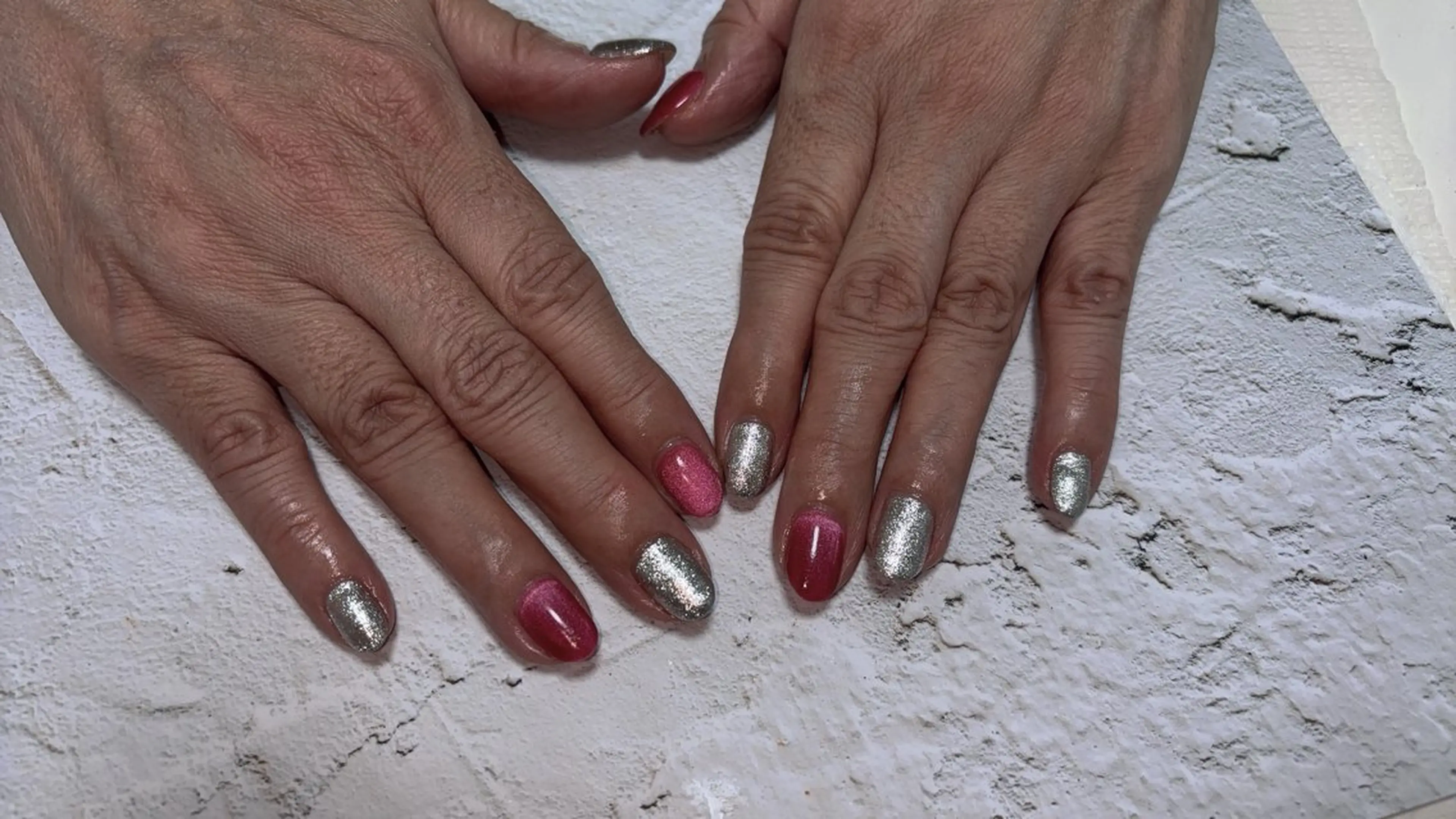 ネイル マグネットネイル ハンドネイル coco nailのネイルデザイン