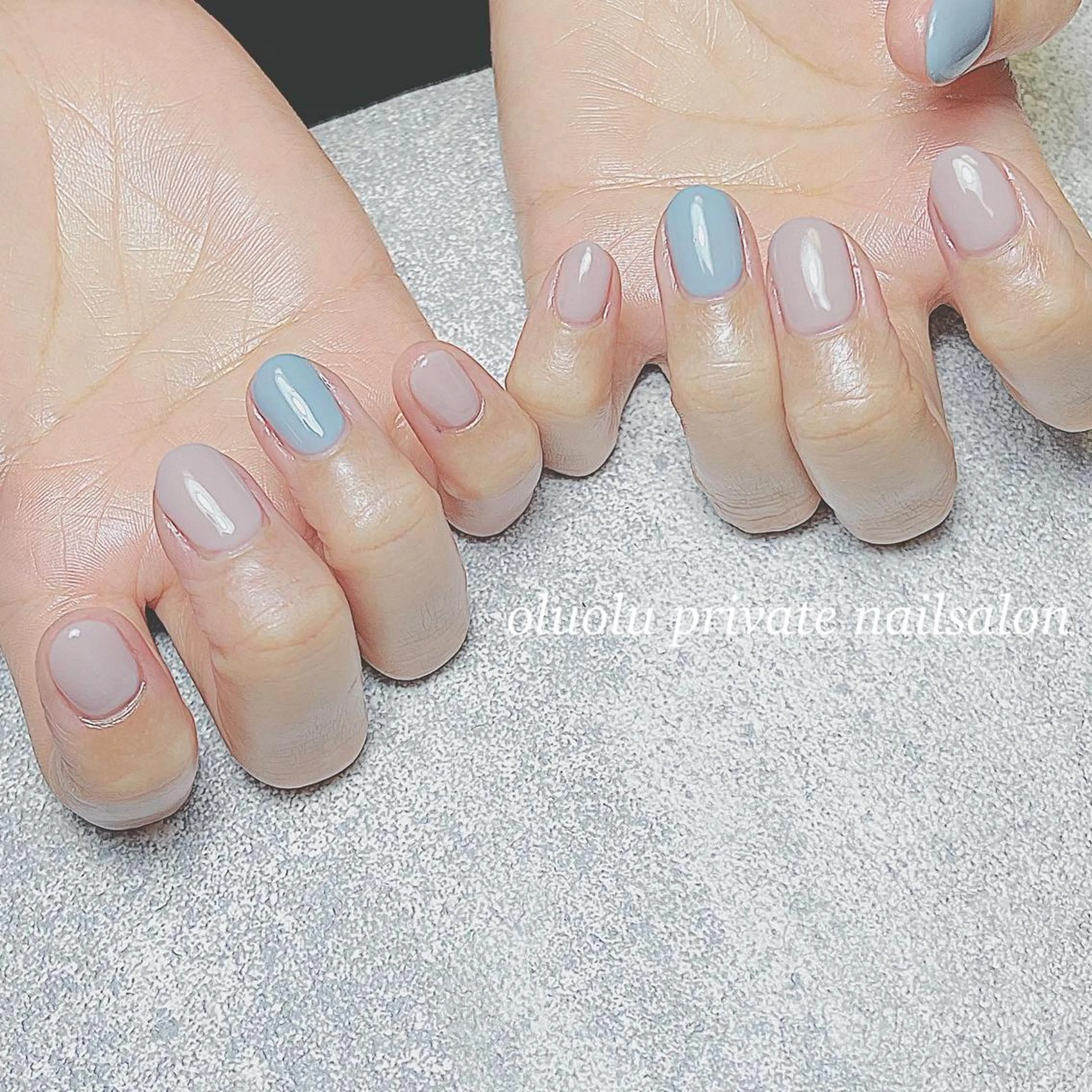 ネイル アートネイル フットネイル ジェルネイル ニュアンスネイル オフィスネイル 大村 紬華のネイルデザイン