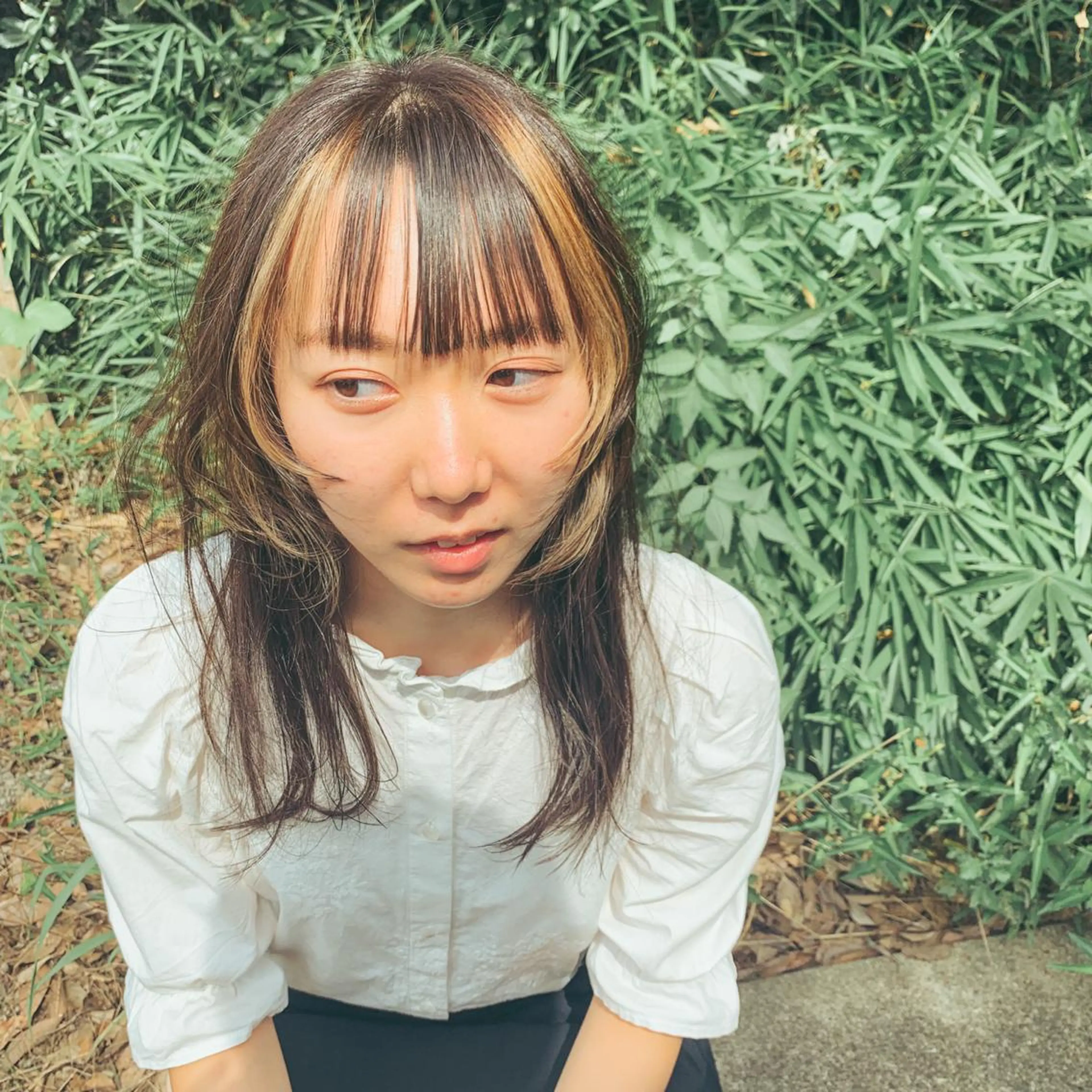 カラー 綿貫 美雪のヘアスタイル