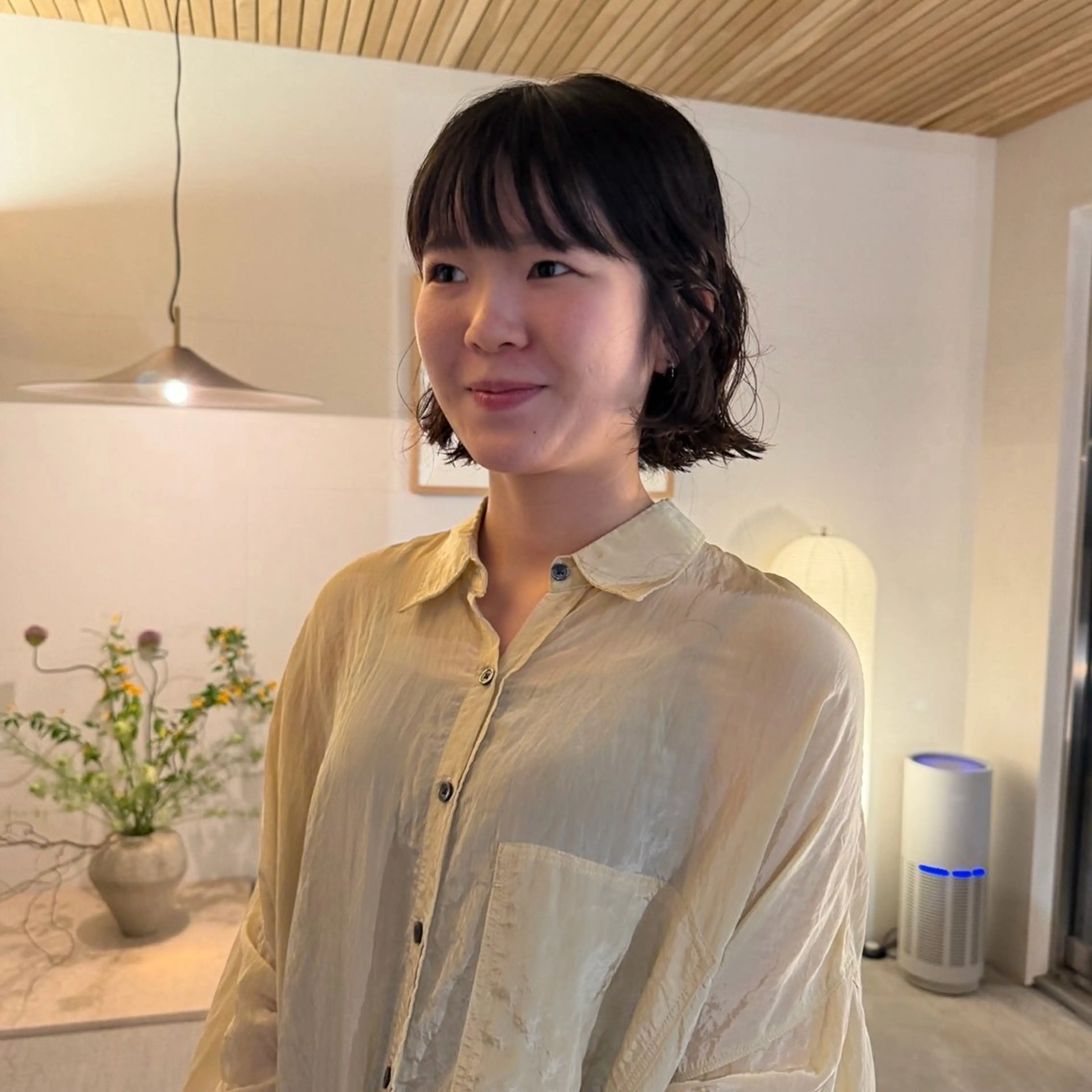 ショート カット パーマ ボブパーマ🥣KON コンナツミのヘアスタイル