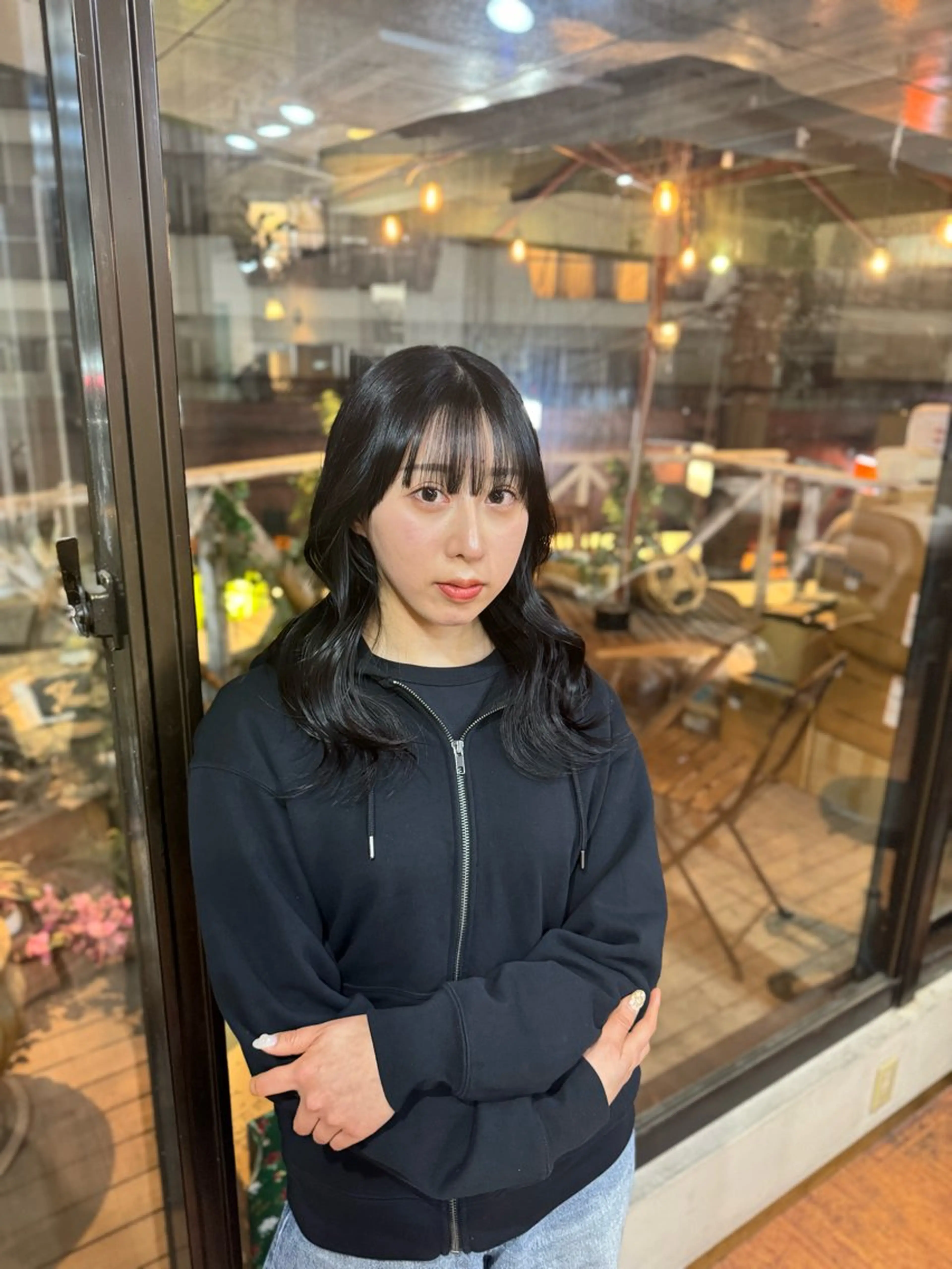 セミロング 韓国ヘア特化型美容師 MITSUI🇰🇷のヘアスタイル