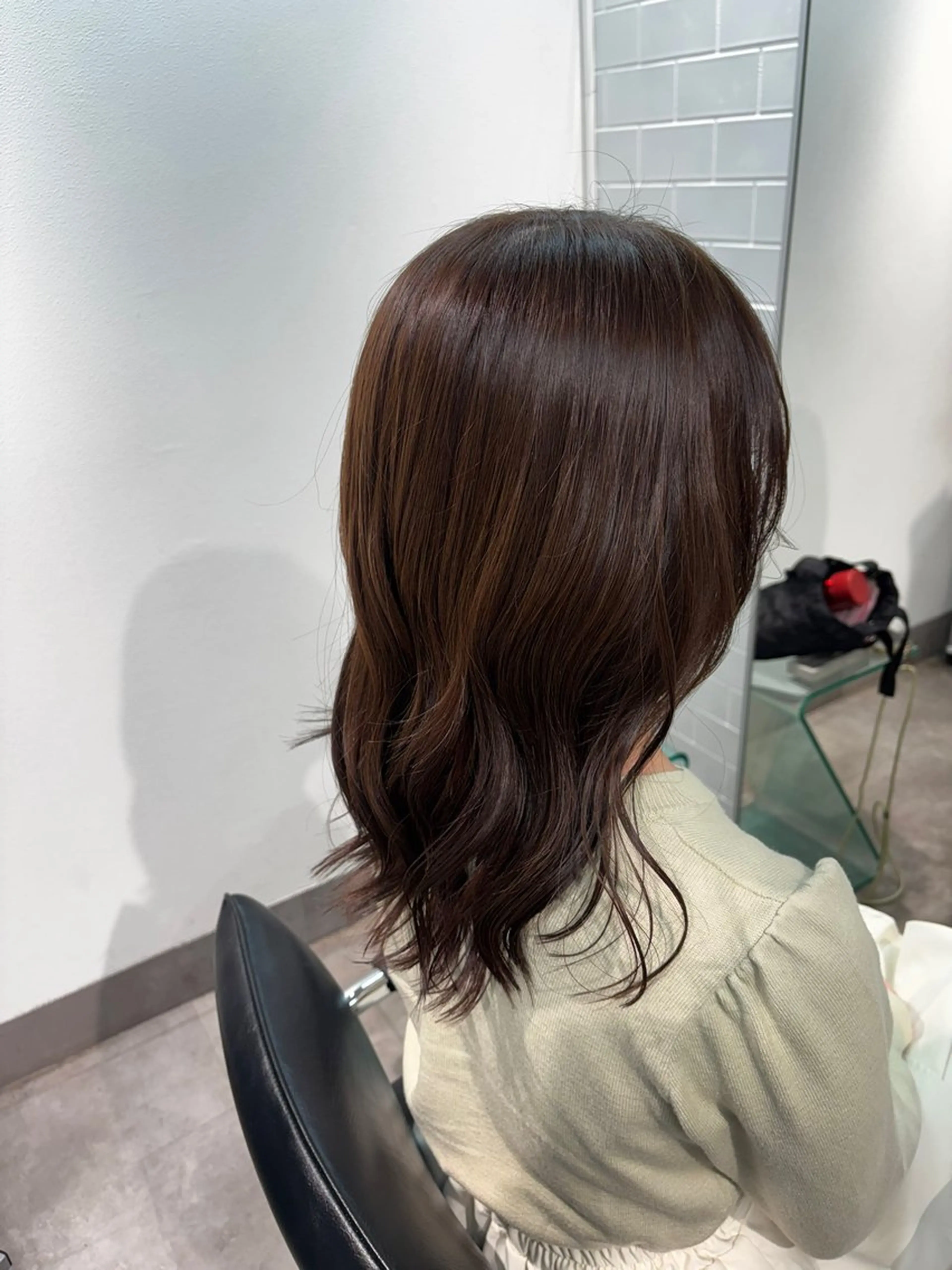 セミロング カラー LeLink by COMiNUM 青葉台店所属・HANNA 🌺🌊のヘアスタイル