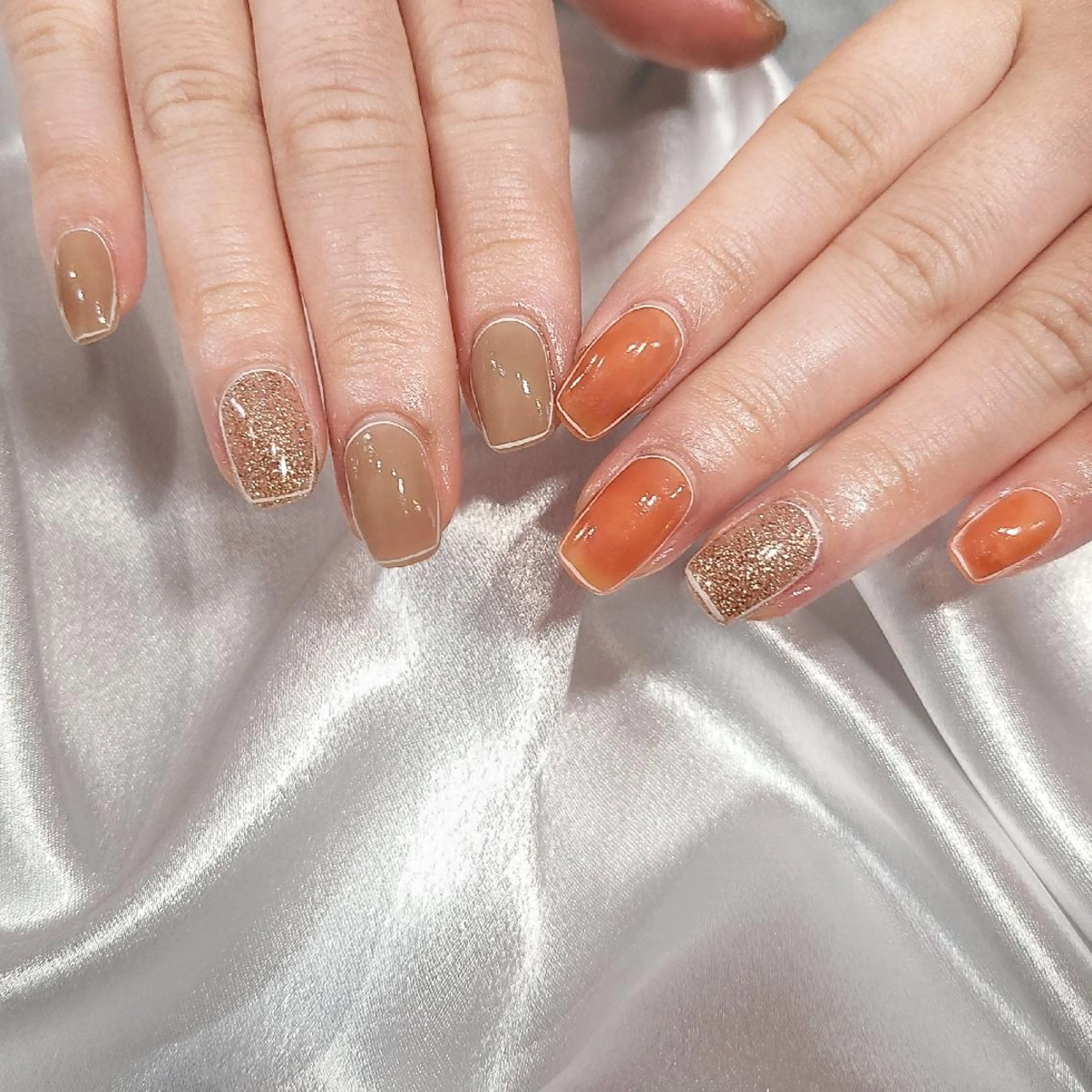 ネイル ワンカラーネイル ハンドネイル NOGUCHI  KANAのネイルデザイン