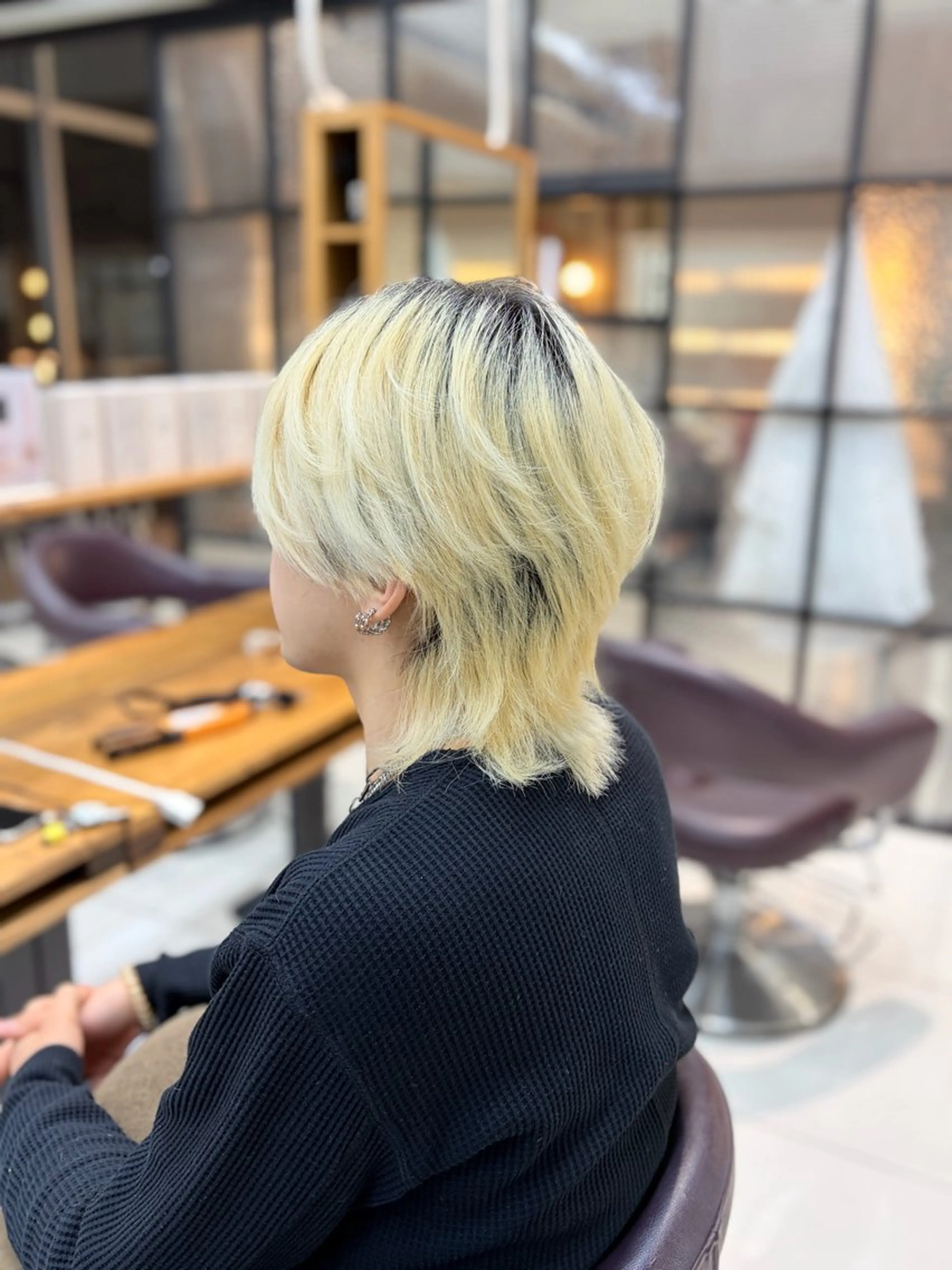 メンズ カット メンズパーマ/ウルフ /似合わせカット滉一のヘアスタイル