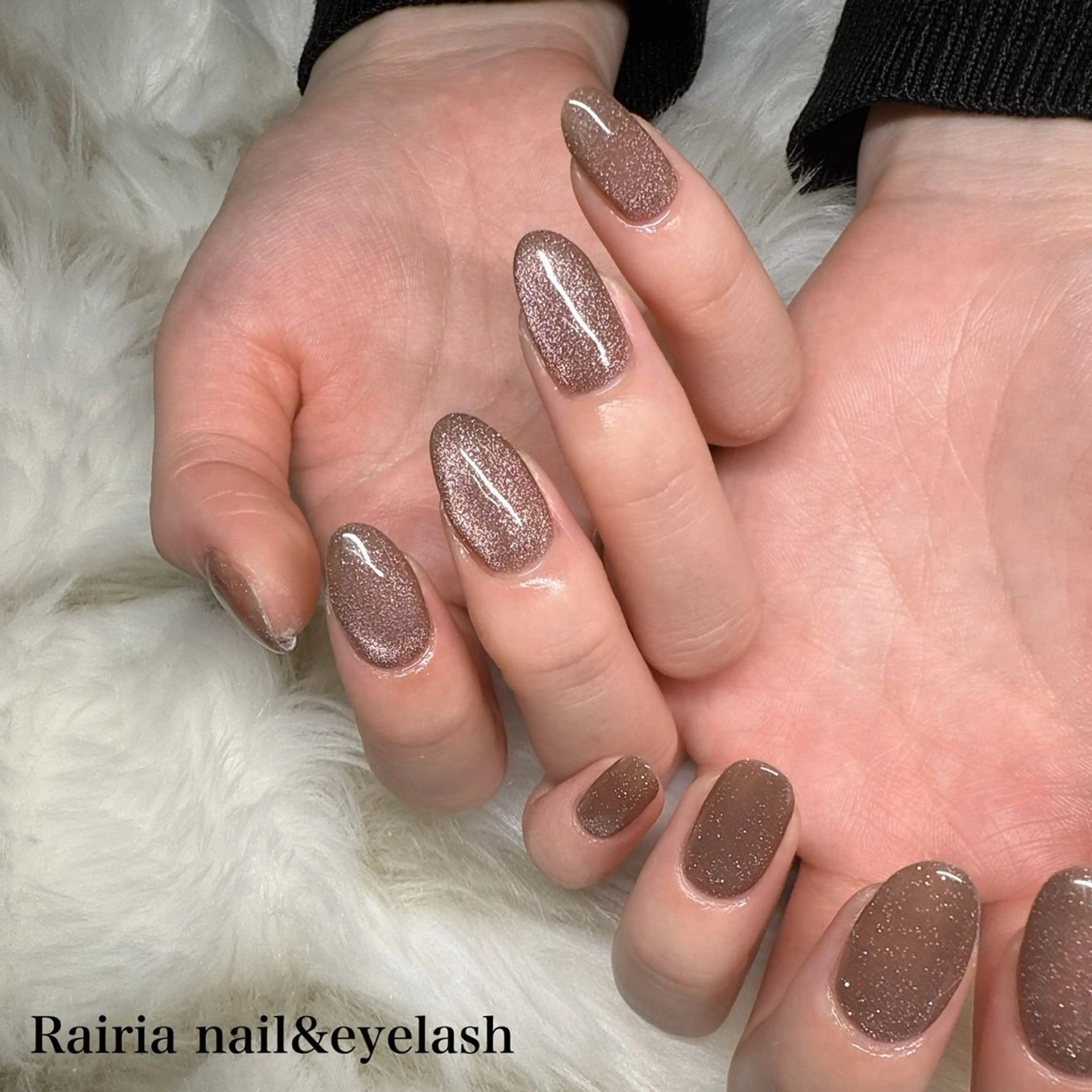 ネイル アートネイル ジェルネイル マグネットネイル マグネットワンカラー ワンカラーネイル Rairianail 川越店 山口のネイルデザイン