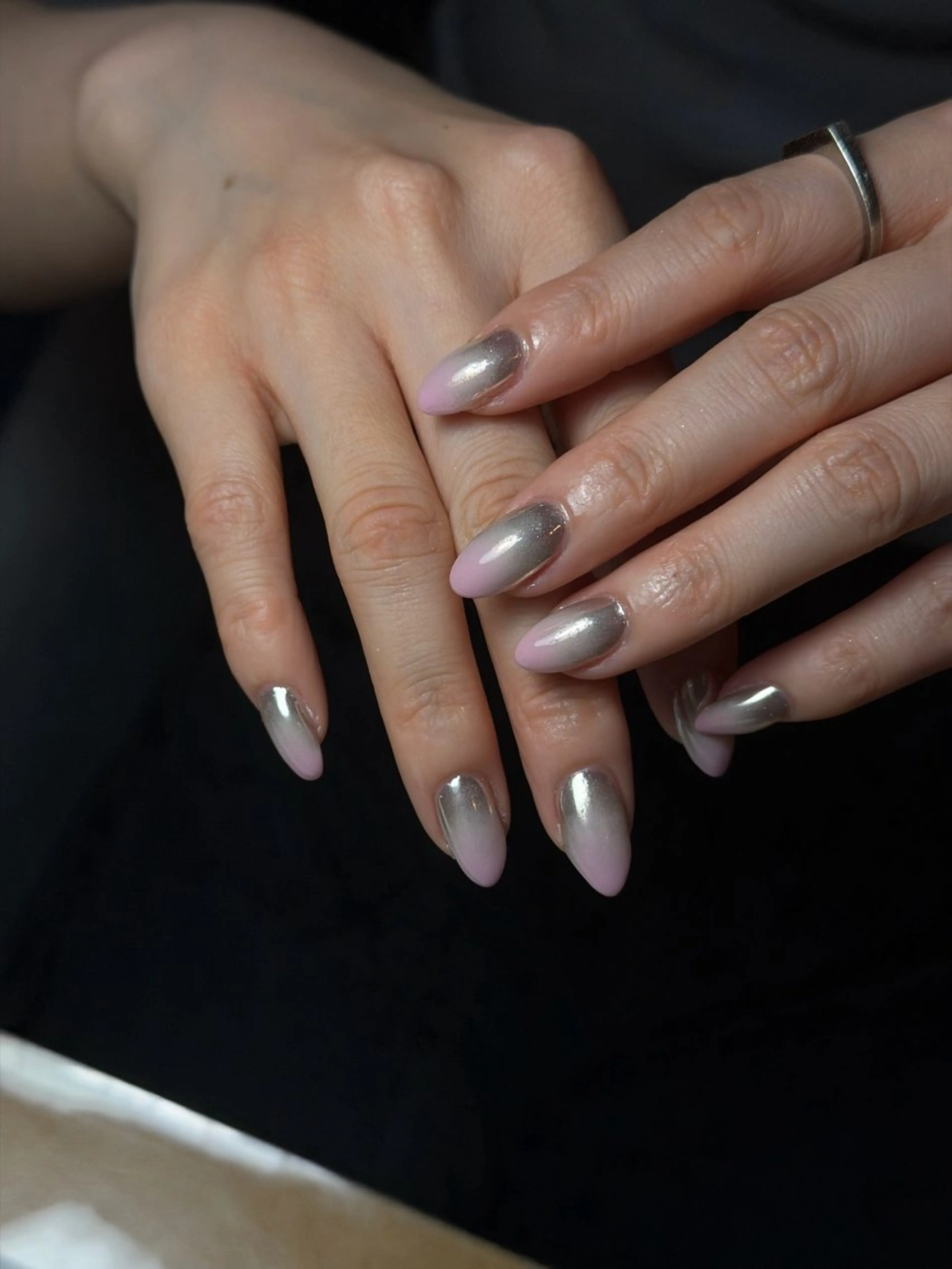 ネイル 韓国ネイル シンプルネイル ワンホンネイル ハンドネイル CoMo Nailのネイルデザイン