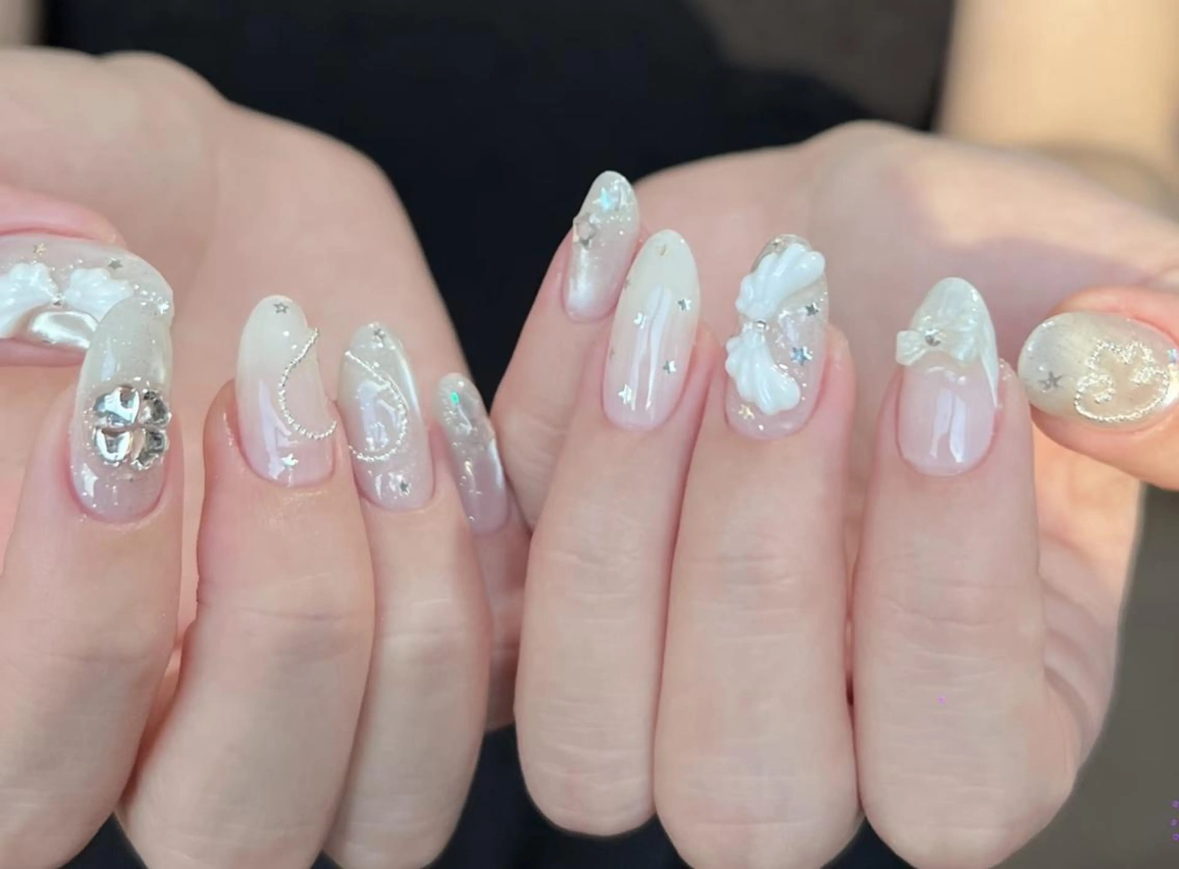 ネイル ハンドネイル By moonネイル 🌷ワンホン/韓国風のネイルデザイン