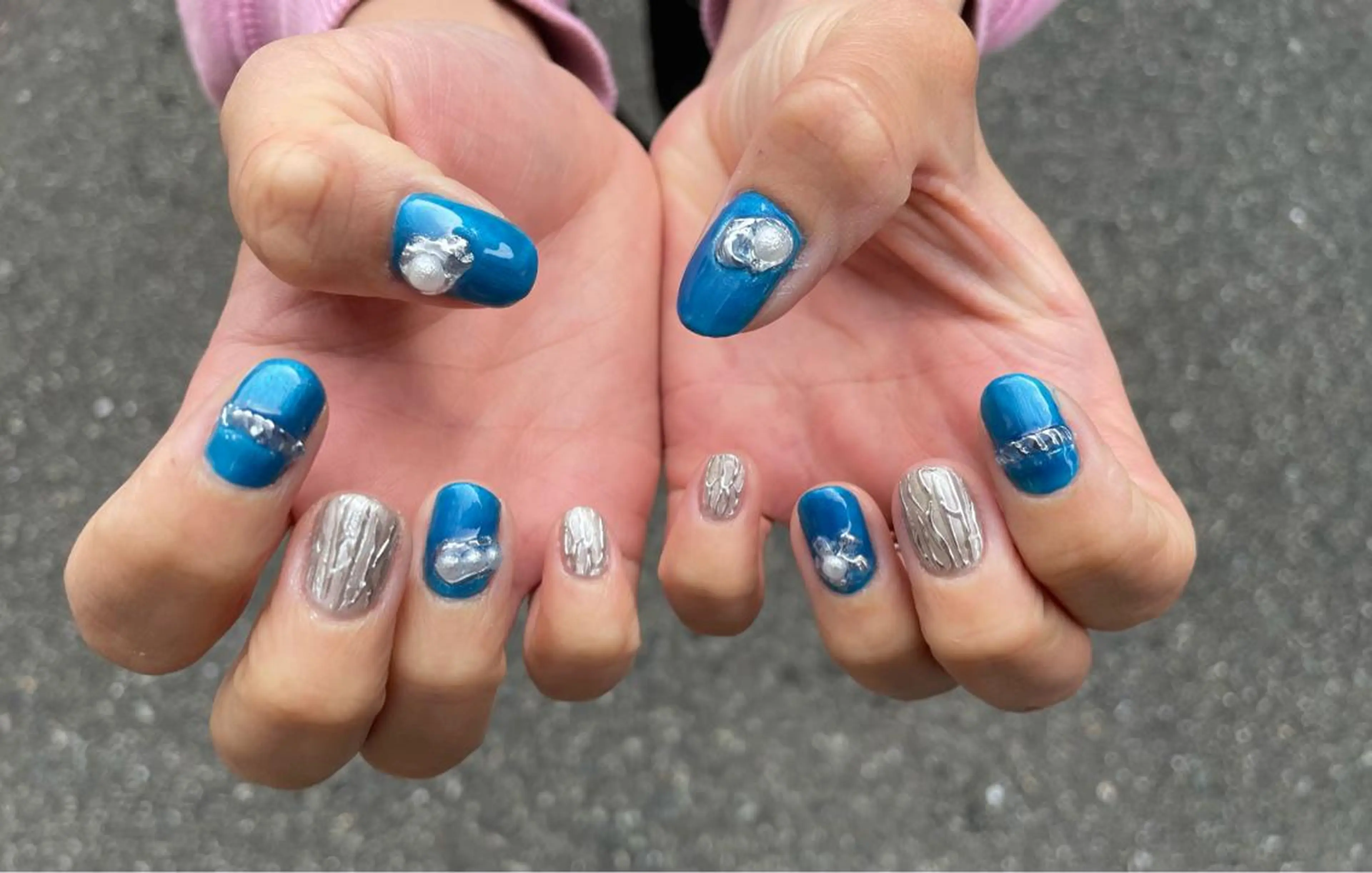 ネイル PURE BLUE NAILのネイルデザイン