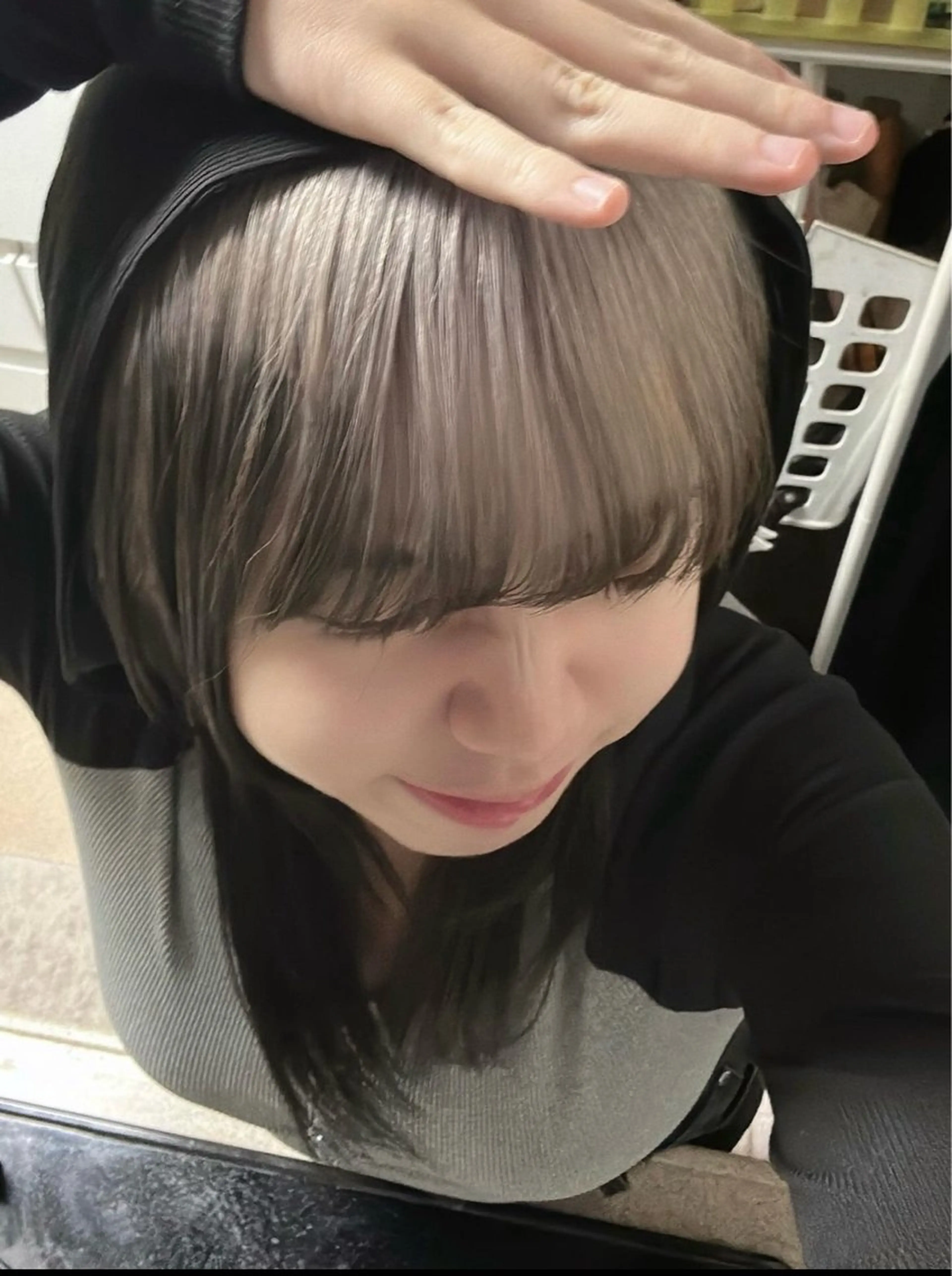 カラー 💖艶ハイトーン美髪 改善💖ケンシンのヘアスタイル