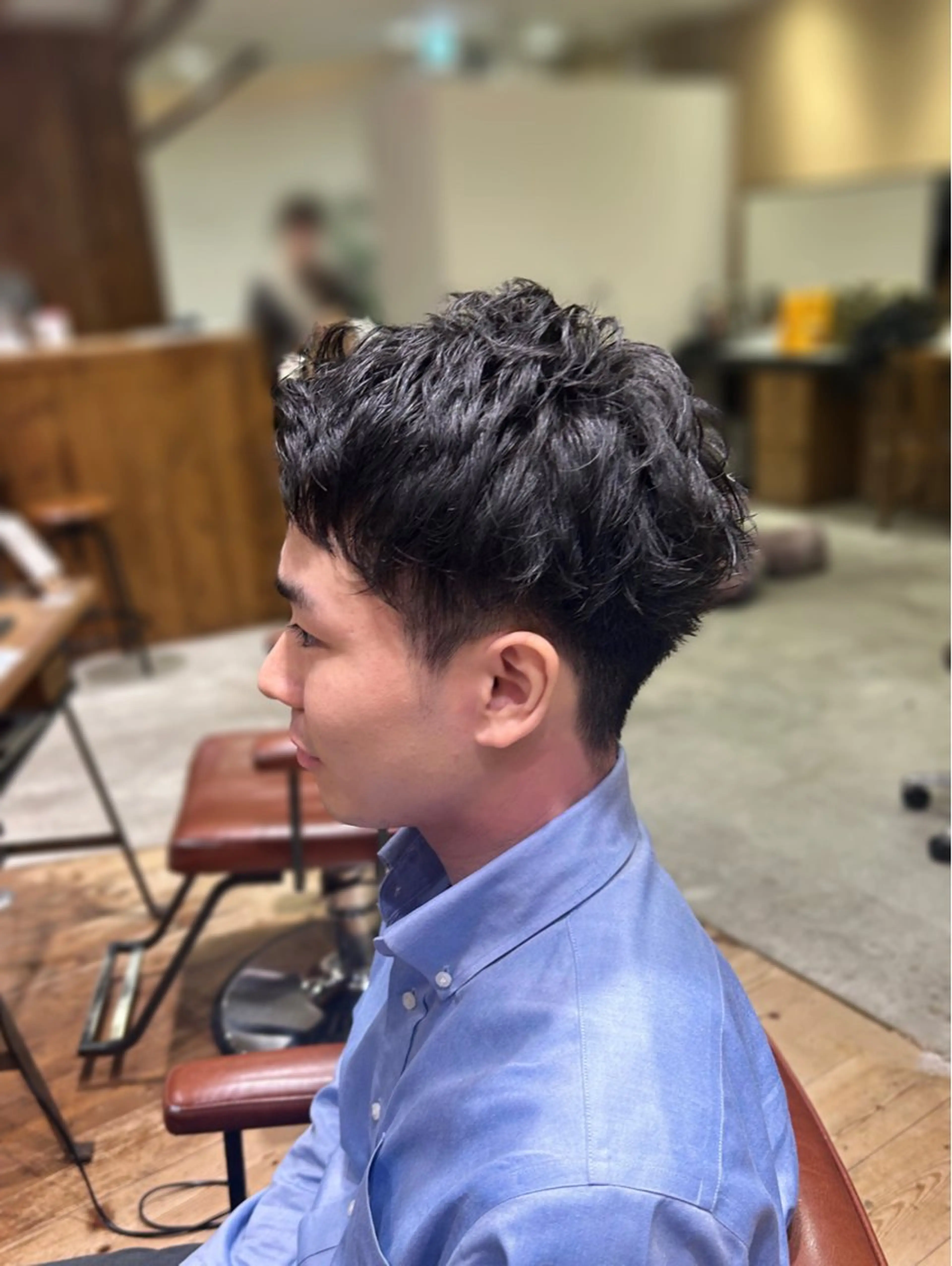 メンズ ツーブロック カット nana/ボブ/ レイヤー/梅田のヘアスタイル