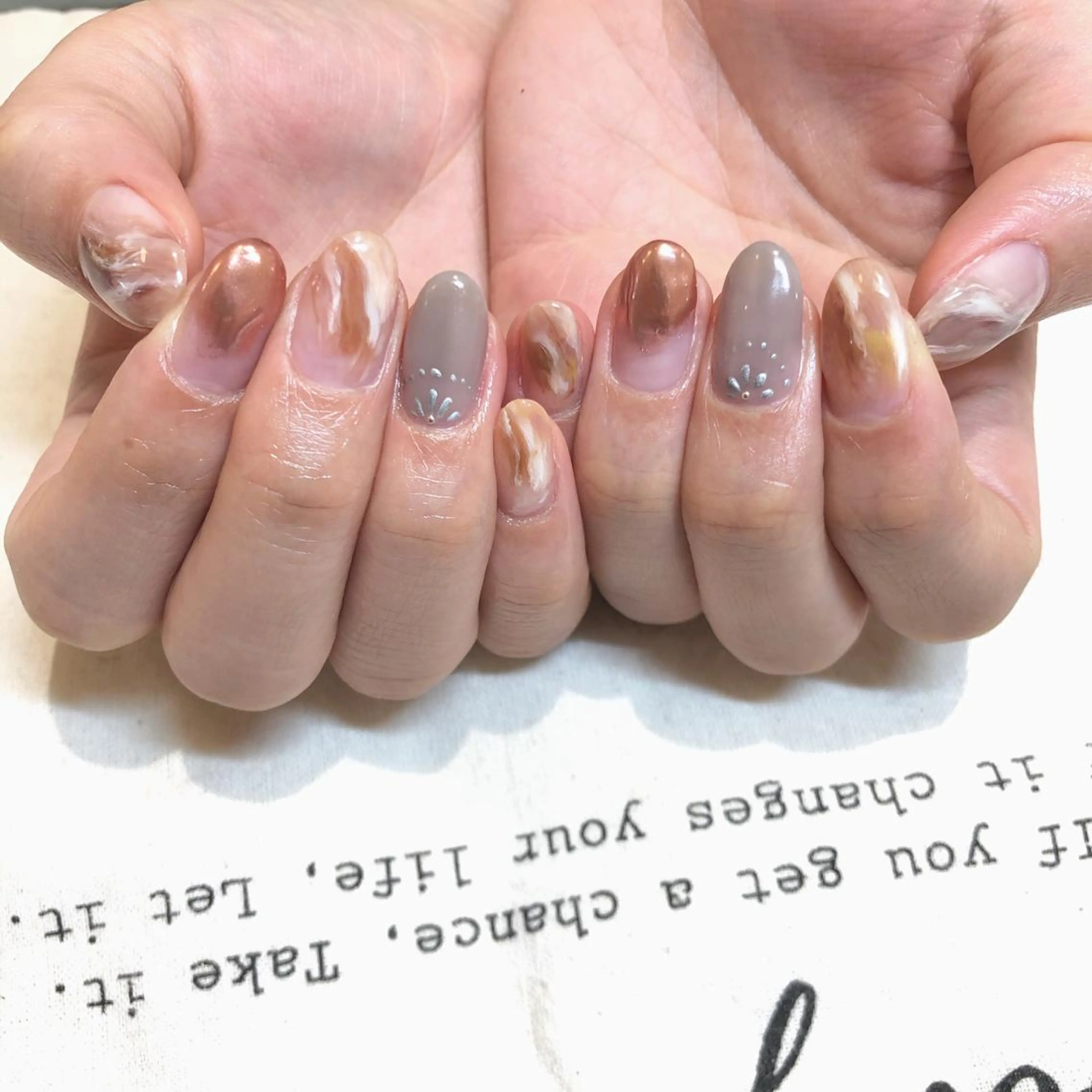 ネイル ハンドネイル EARTH nanaのネイルデザイン