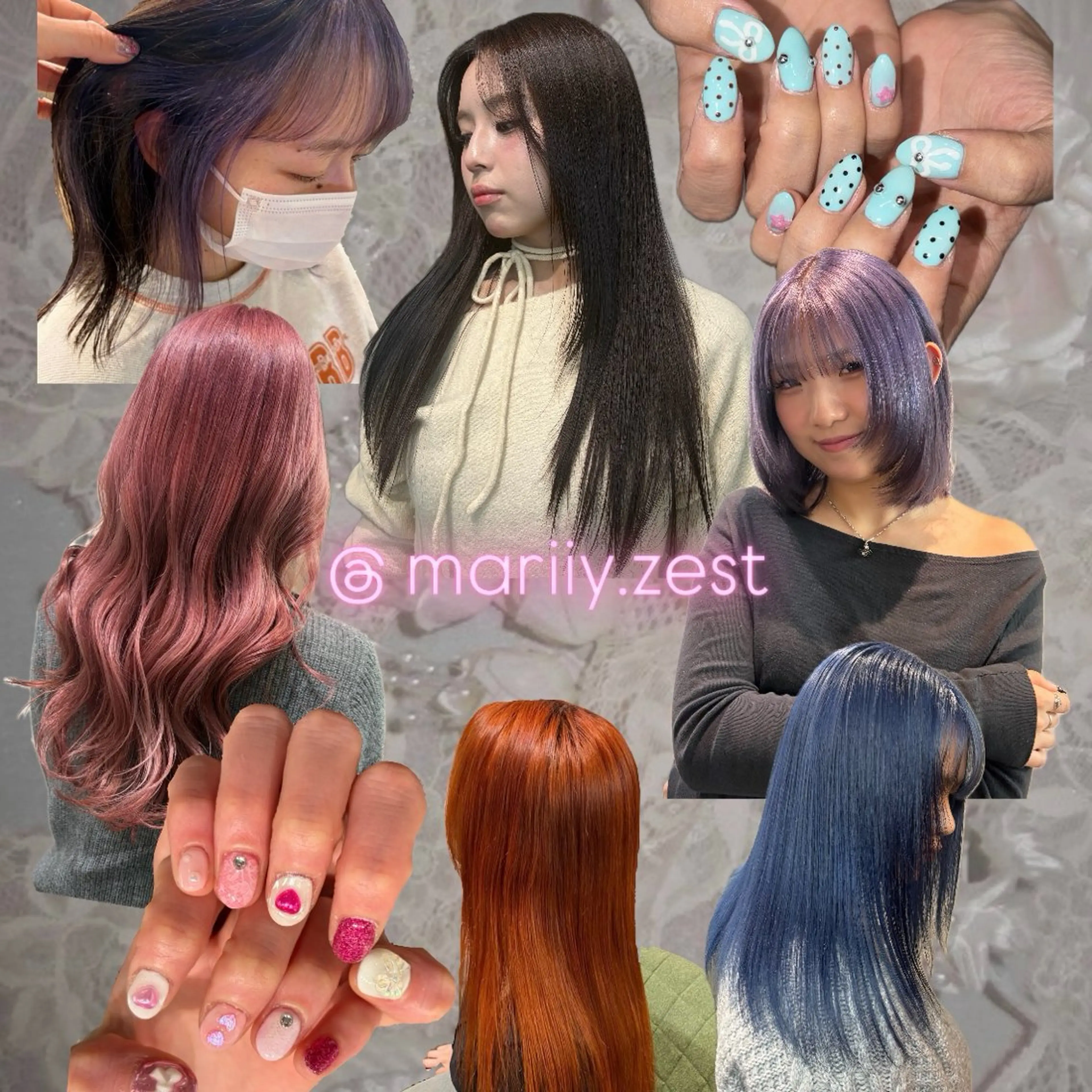 カラー ベージュカラー ブリーチ ブルーカラー ブラウンカラー ケアブリーチ 透明感カラー🫧🎀 まりなのヘアスタイル