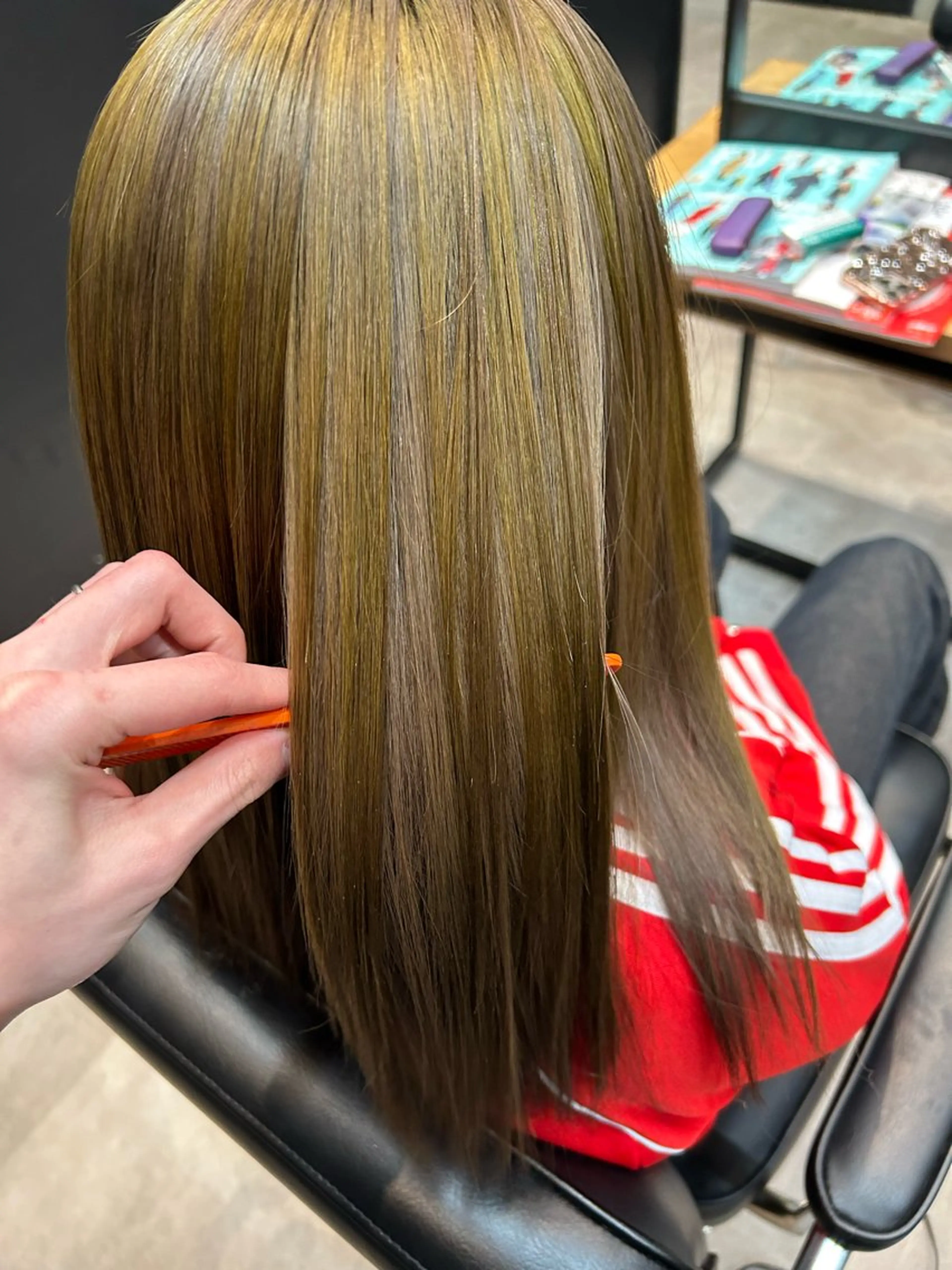 セミロング 平田 悠馬のヘアスタイル