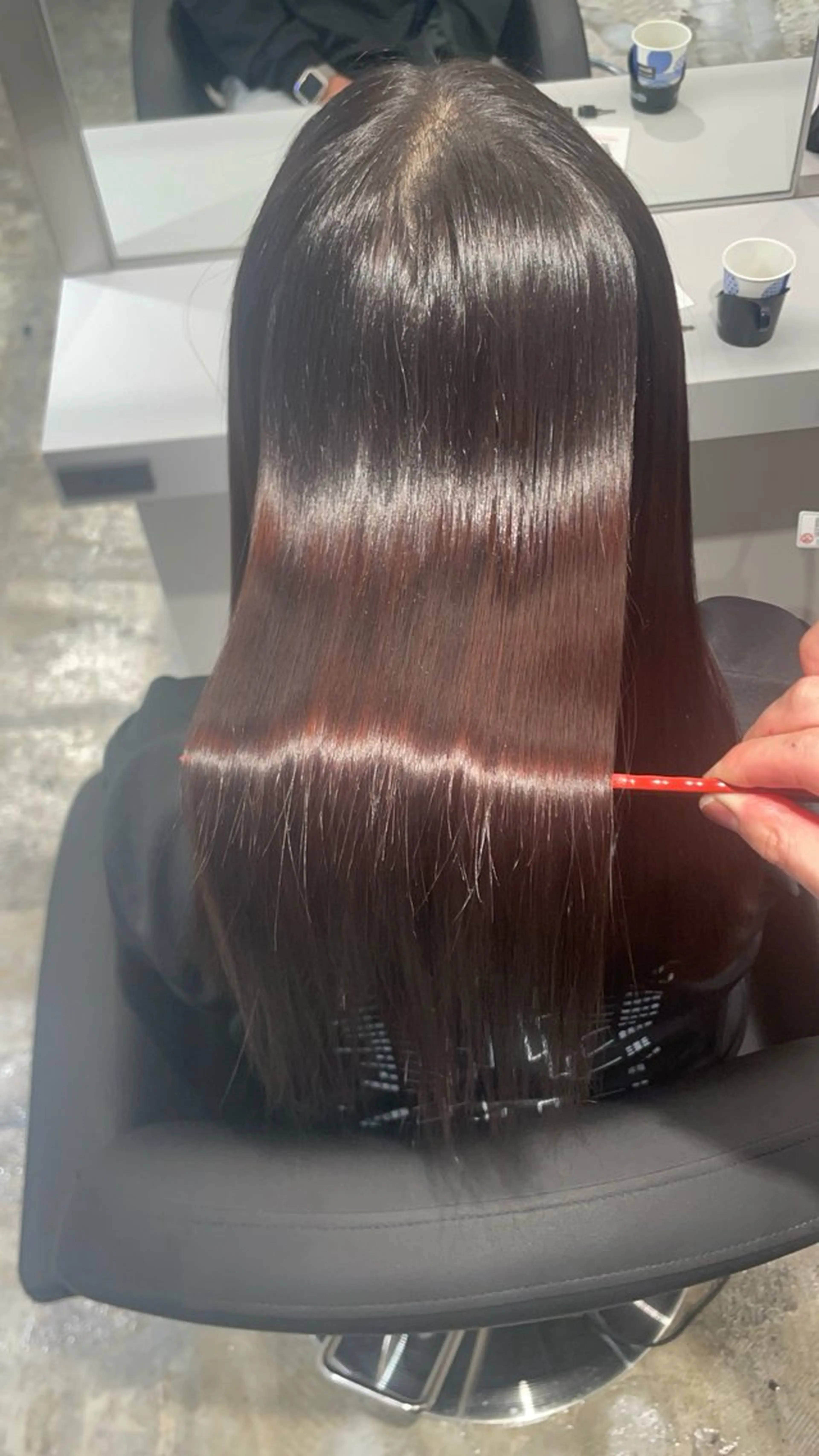 ロング 髪質改善 カット ヘアカラー 縮毛矯正 トリートメント 🫧透明感/美髪🫧 Hiroakiのヘアスタイル