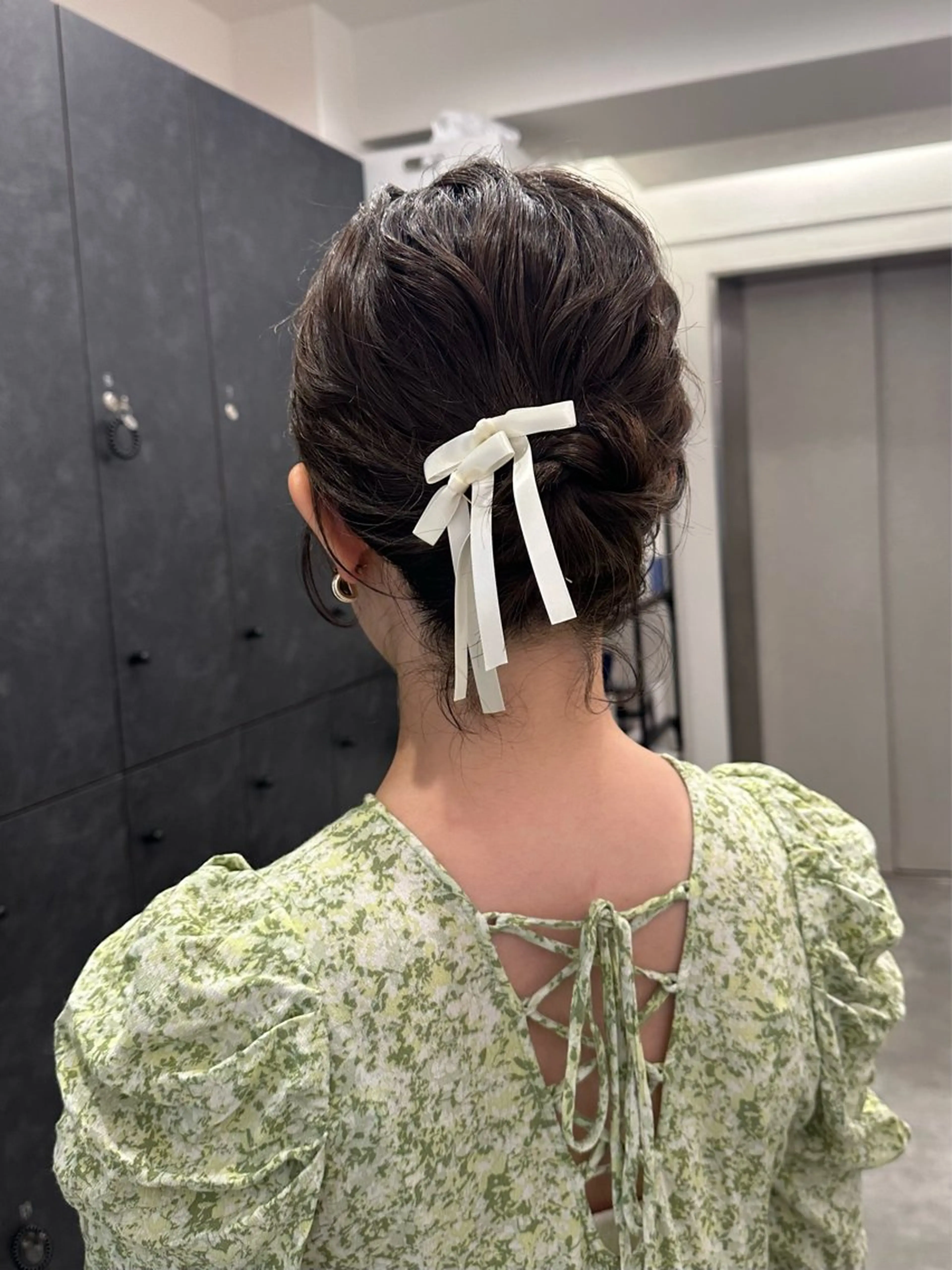 ミディアム ヘアアレンジ ボブ 銀座/ヘアセット/ 島村美帆のヘアスタイル