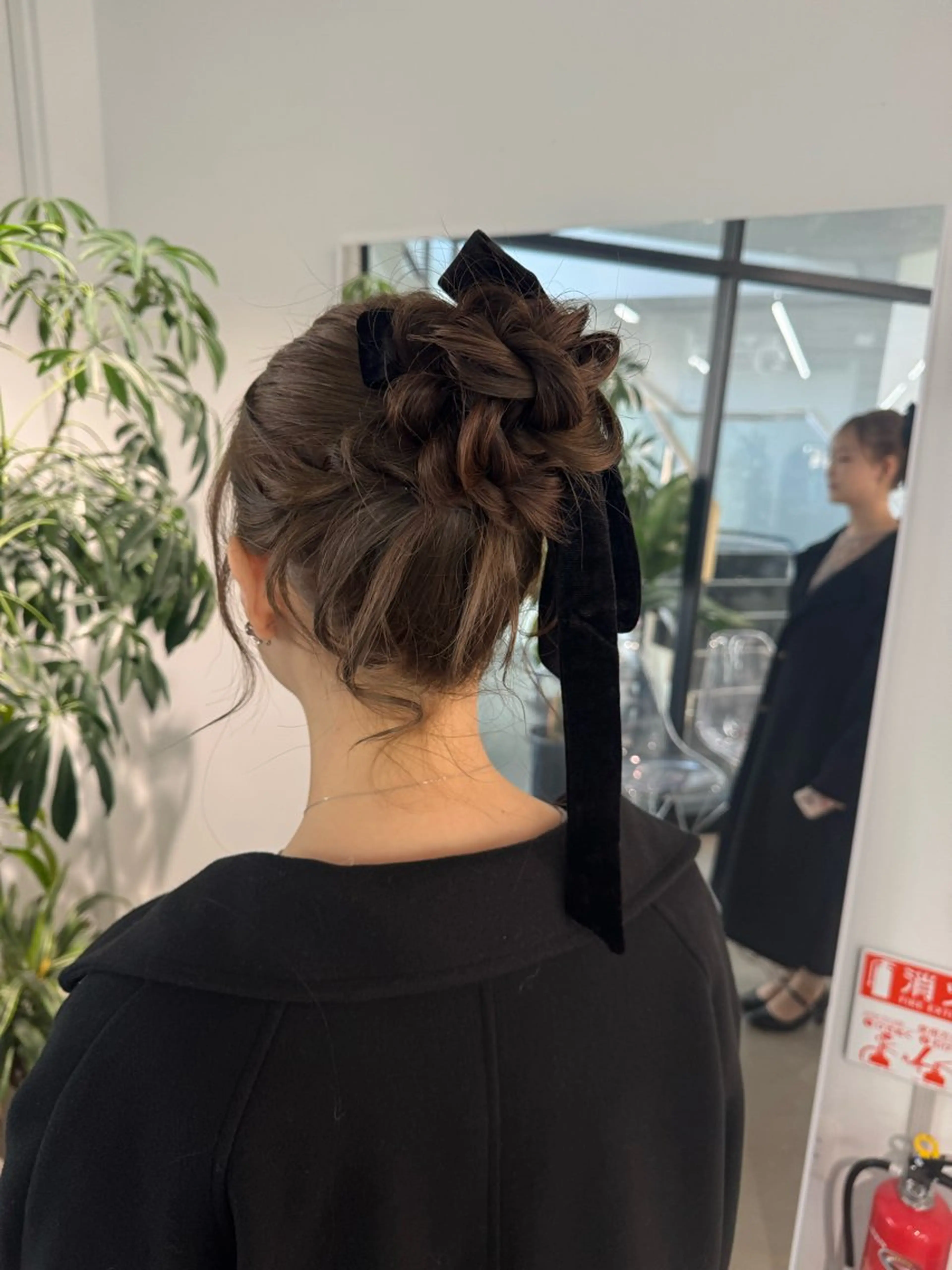 セミロング ヘアセット 🩰Nico ☺︎Rukaのヘアスタイル