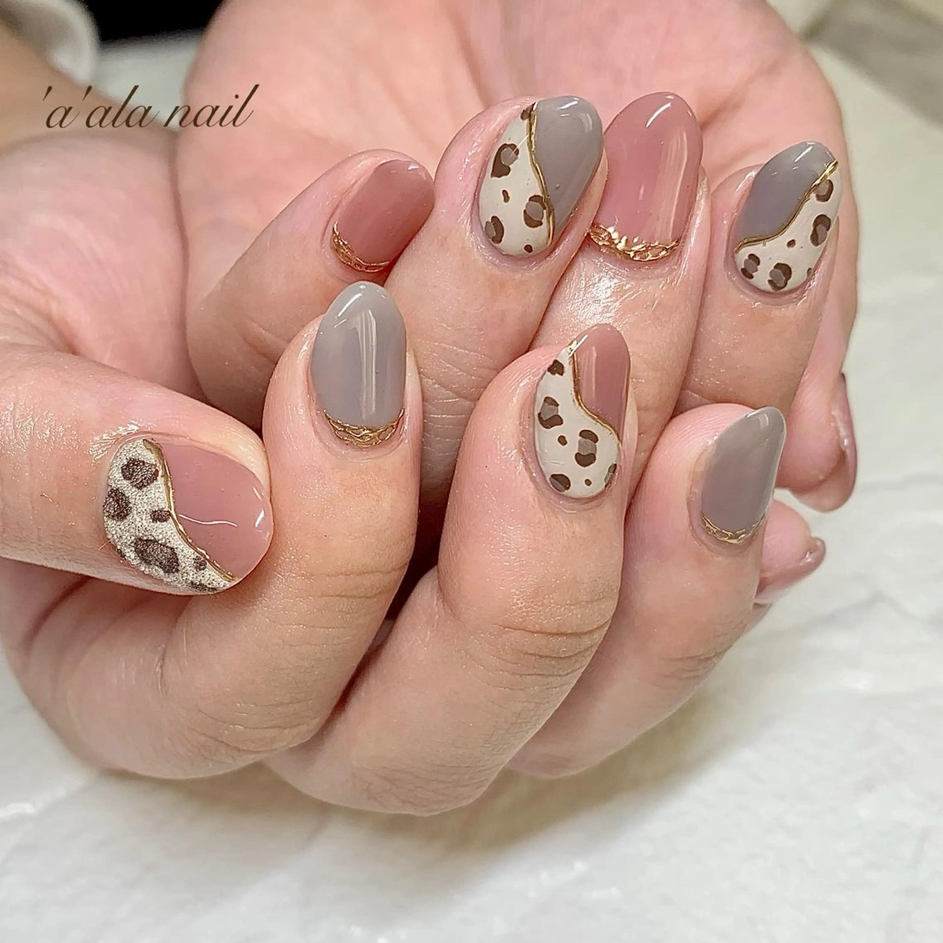 ネイル アートネイル 持ち込み 'a'ala nailのネイルデザイン