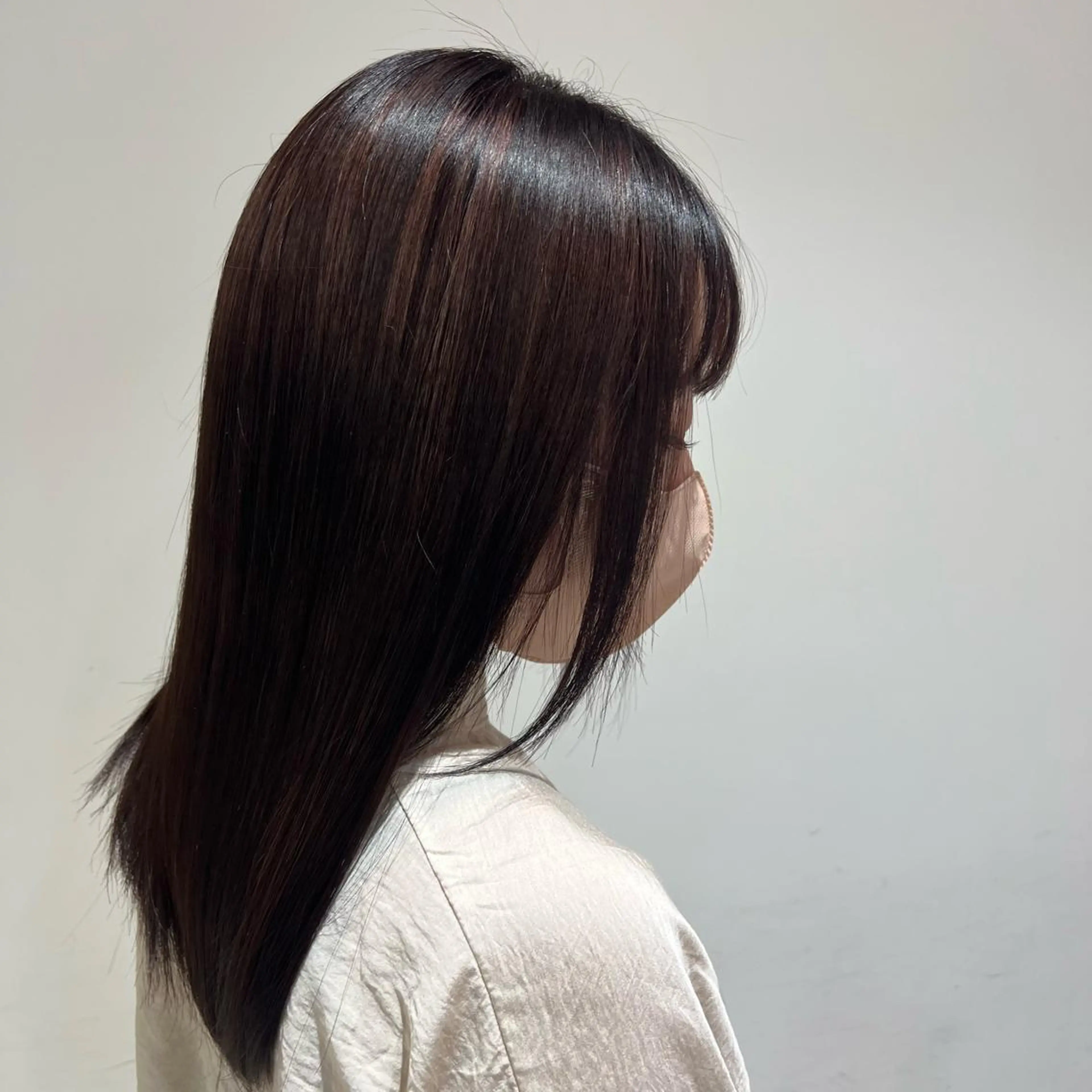 セミロング 髪質改善 トリートメント 髪質改善✨石塚 真梨奈のヘアスタイル