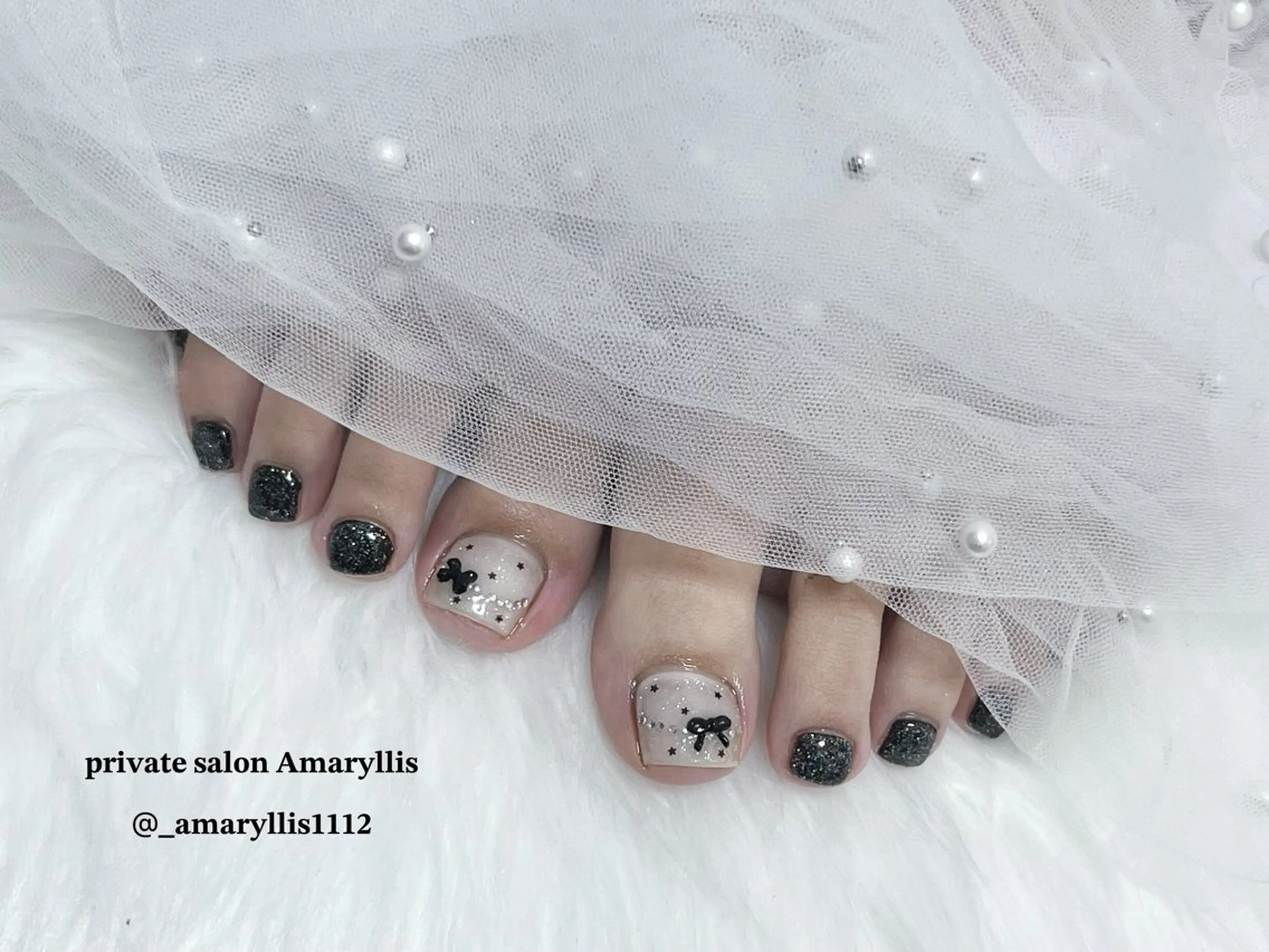 ネイル フットネイル 𝑹𝒆𝒏𝒐 八尾ネイルのネイルデザイン