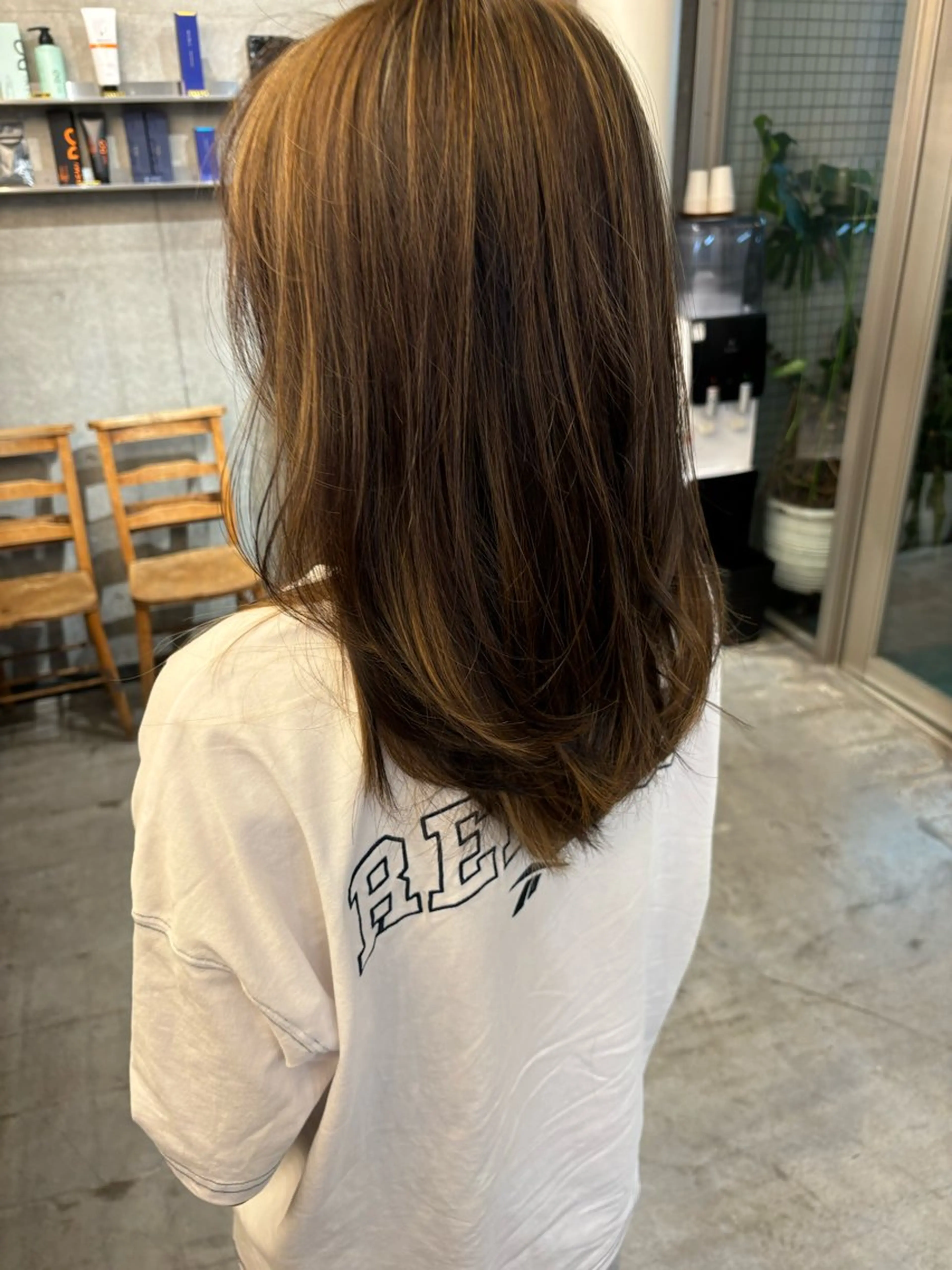 セミロング レイヤーカット レイヤー/パーマ sHOTAのヘアスタイル