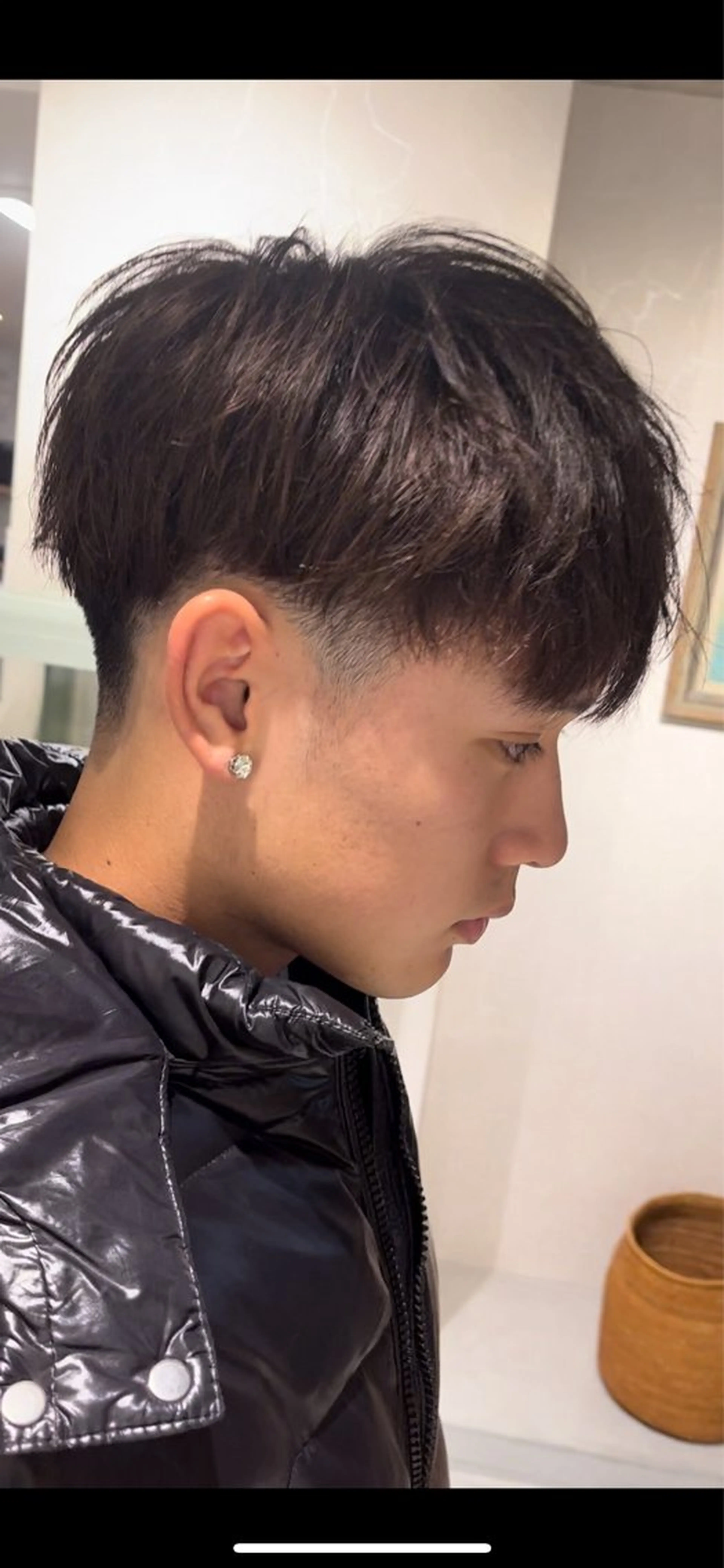 メンズ マッシュ 刈り上げ 瓦井 慧のヘアスタイル